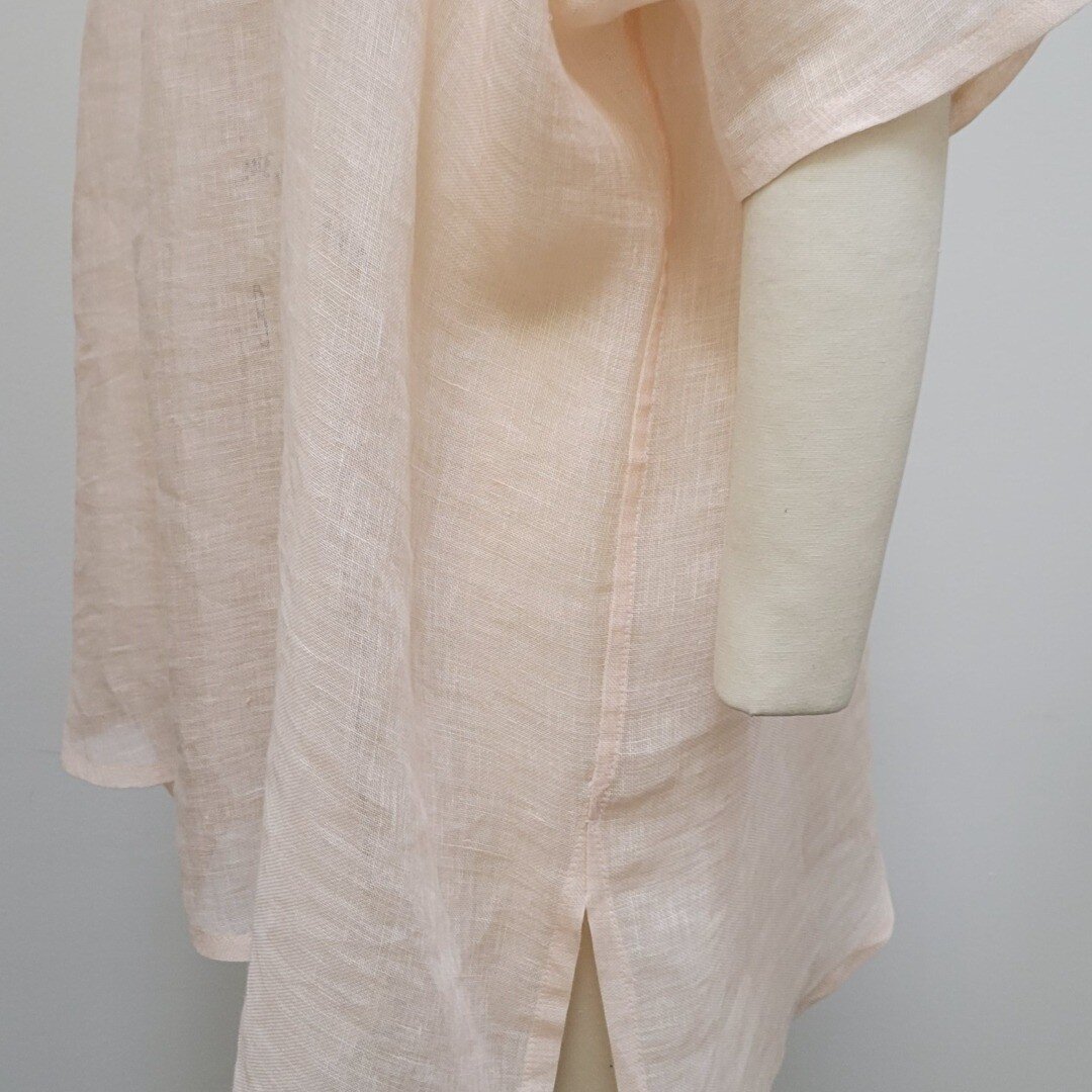 It is Linen Season! I LOVE sewing with Linen. I like the way it holds a press, and because of that I use flat felled seams and double narrow hems. It can be tricky to work with the unstable, loosely woven linens but it is so worth it. Keeping both th