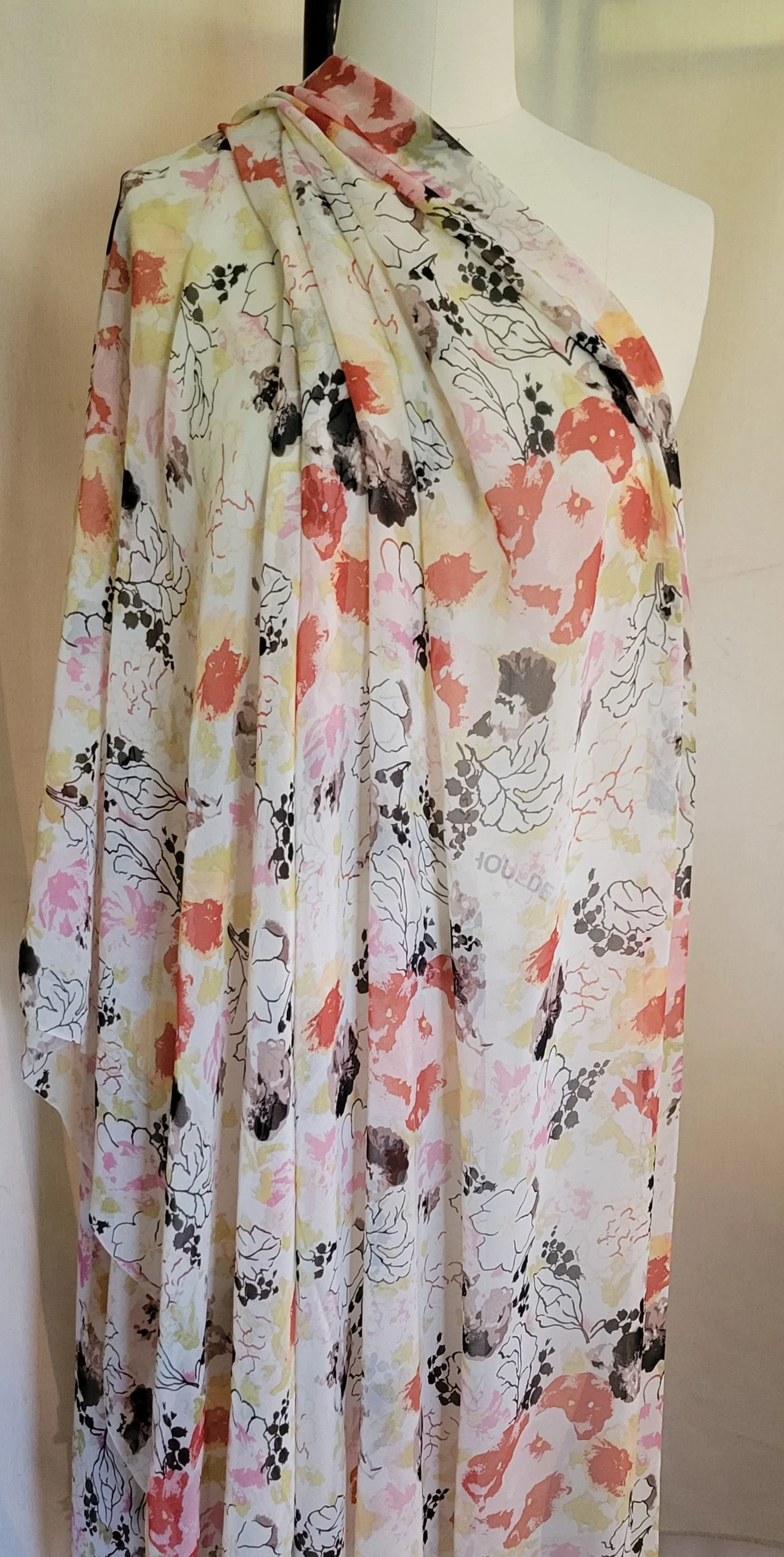 Fab Stash - Calvin Klein Silk Chiffon