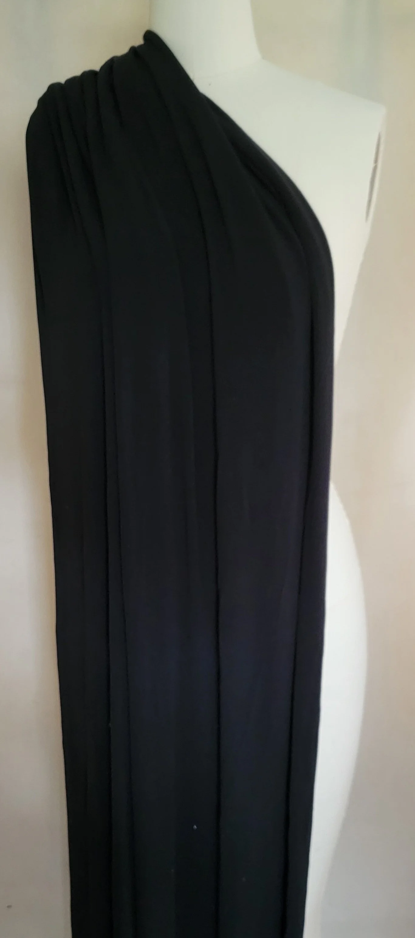 Fab Stash-Black Crepe