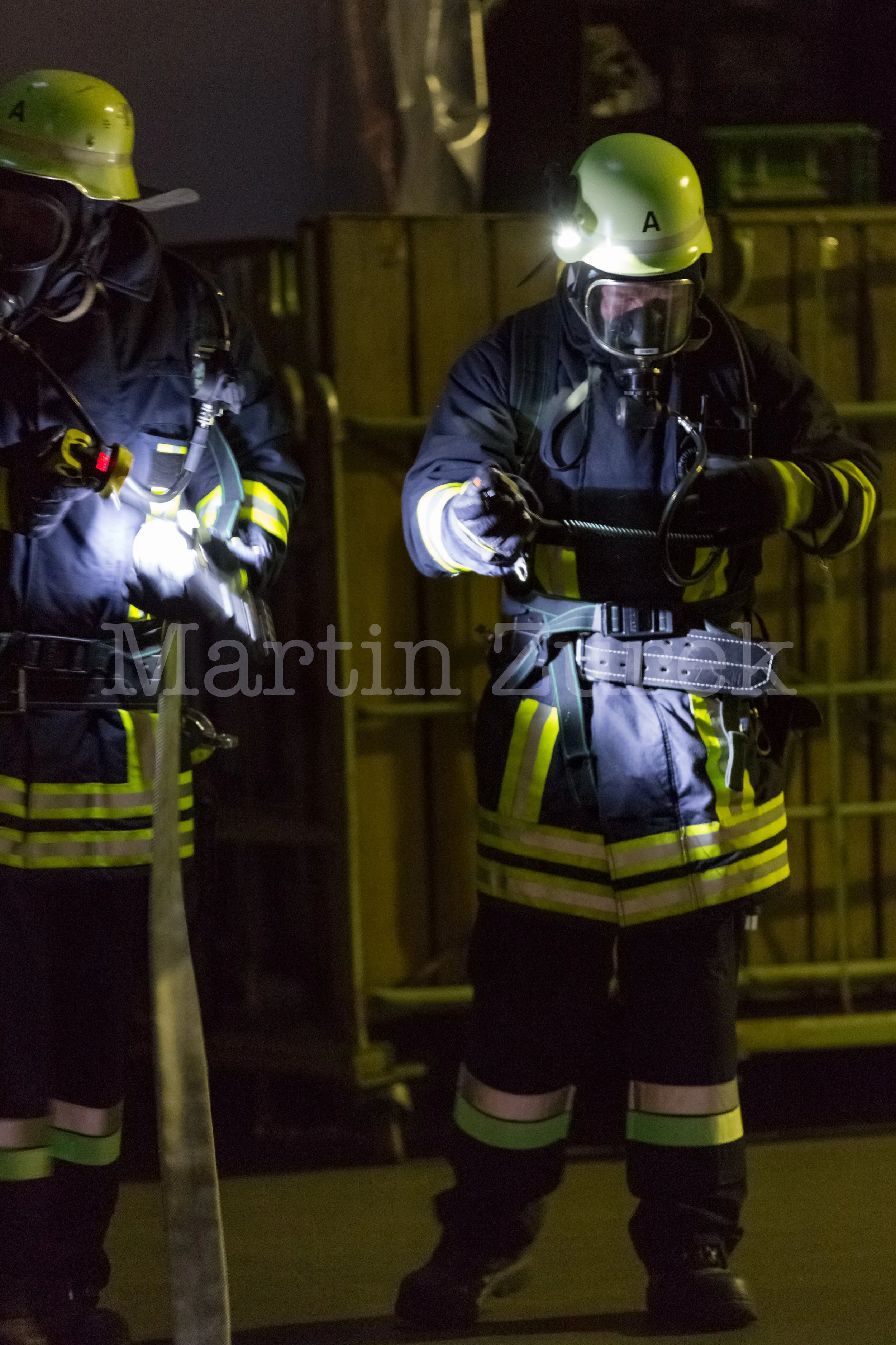 Feuerwehrübung