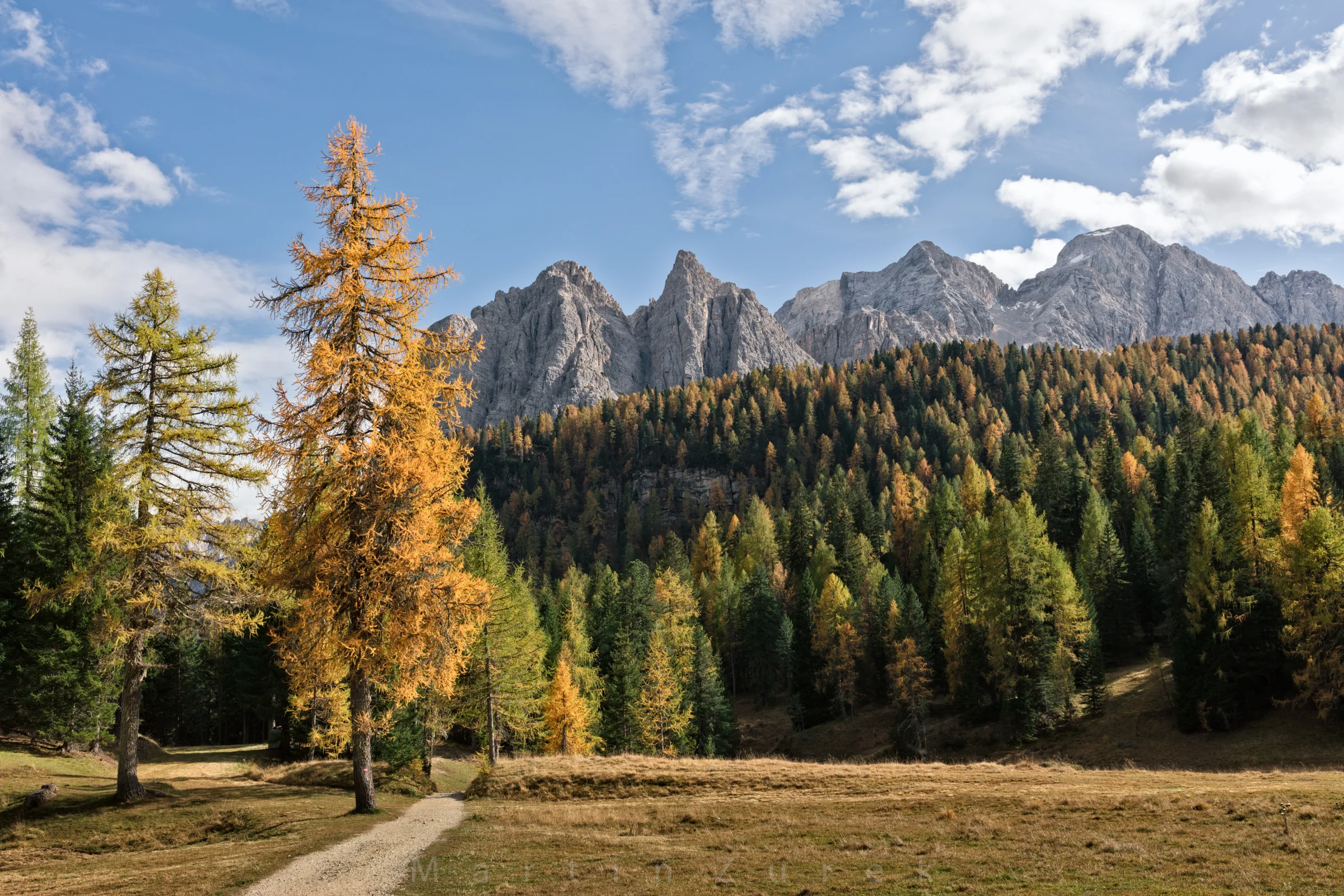 Park in Cortina d'Ampezzo, Italy
