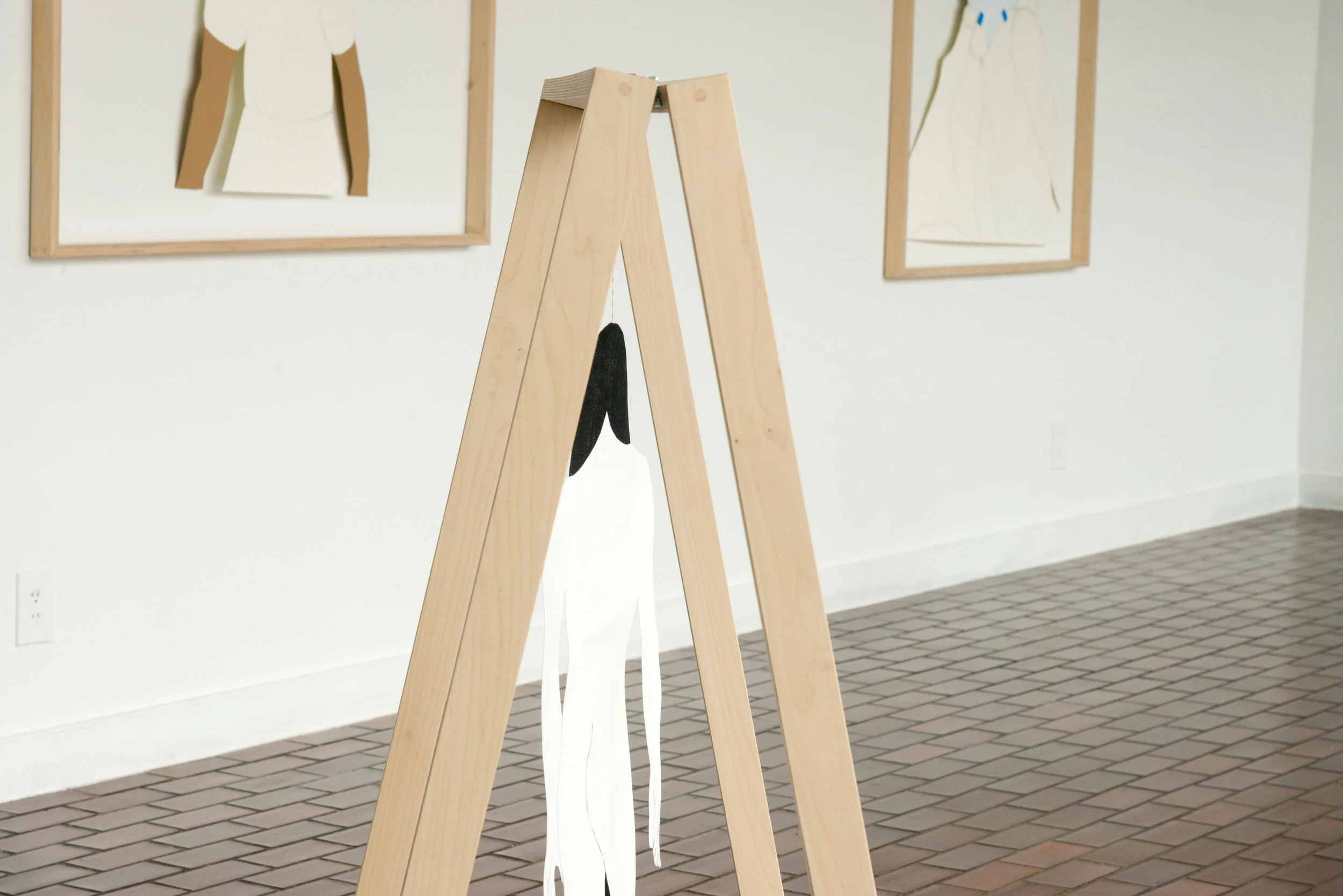 Asian Girl in Limbo (detail)