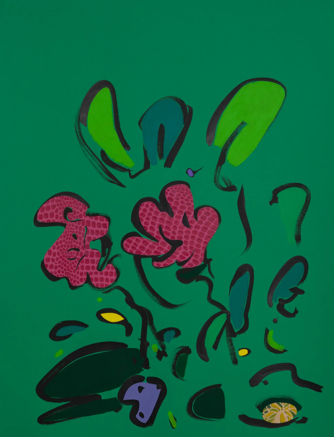 Flower 23 (Two Pink Buds) - Sold