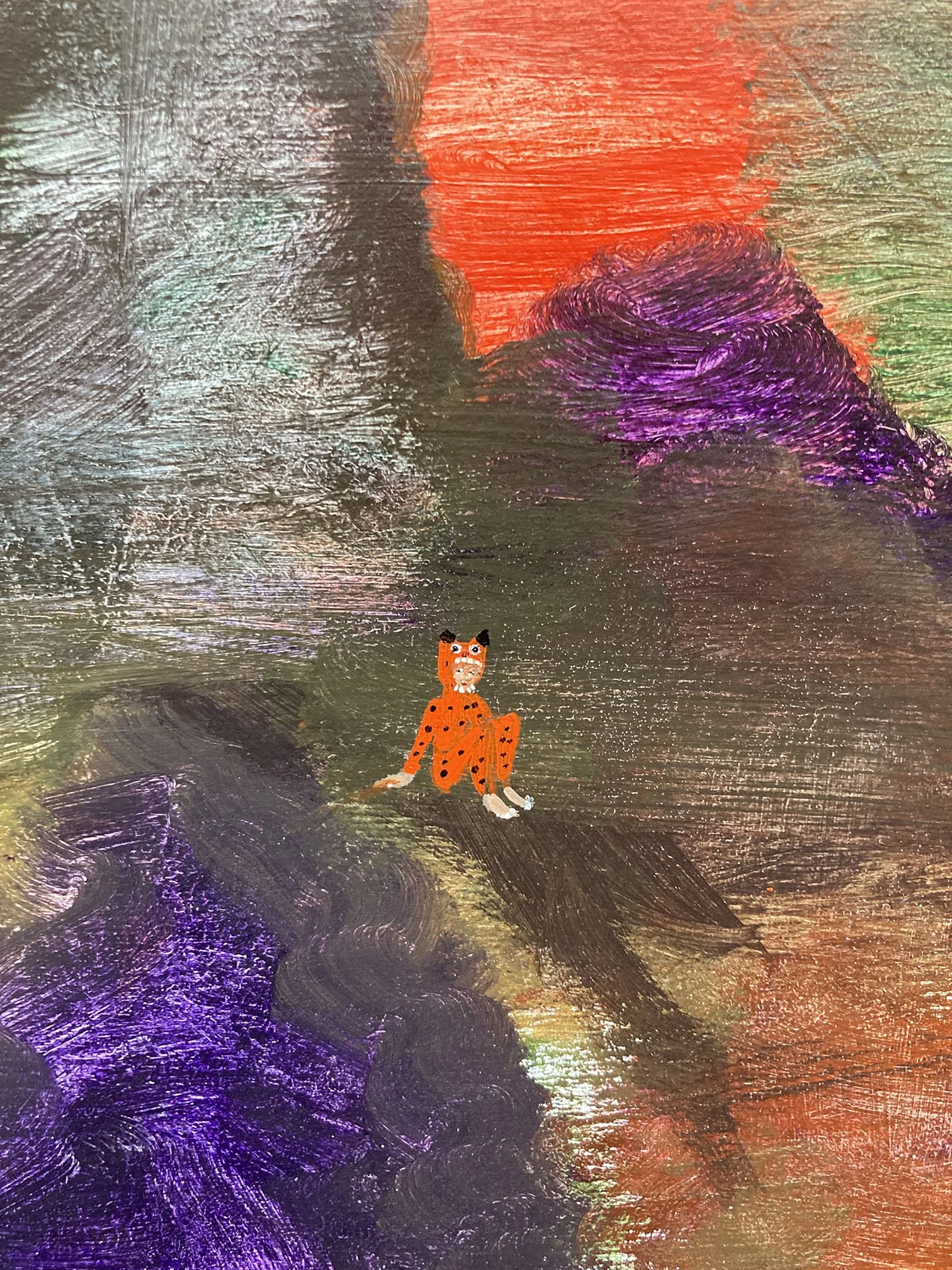 He Never Learned How to Play Detail 1