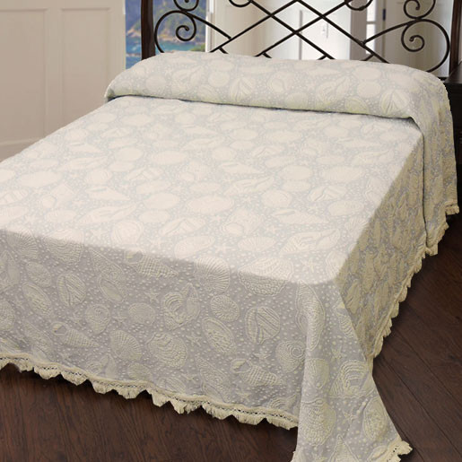 Seashell Bedspread (Click Image to Enlarge)
