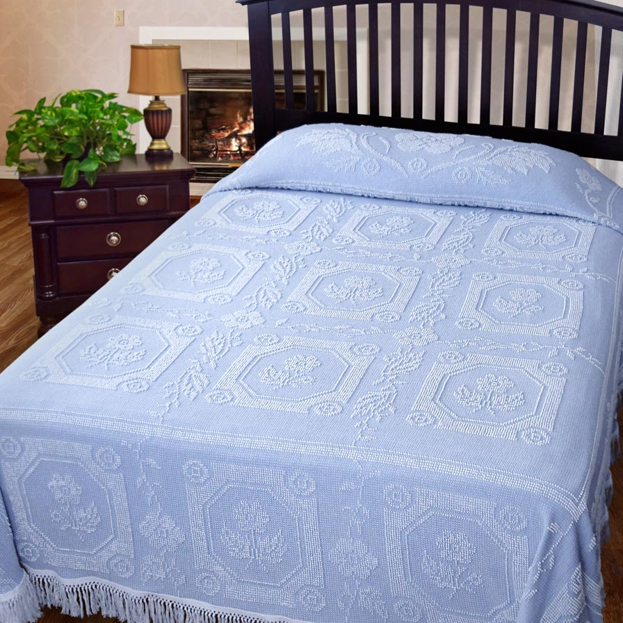 Window Box Bedspread (Click Image to Enlarge)