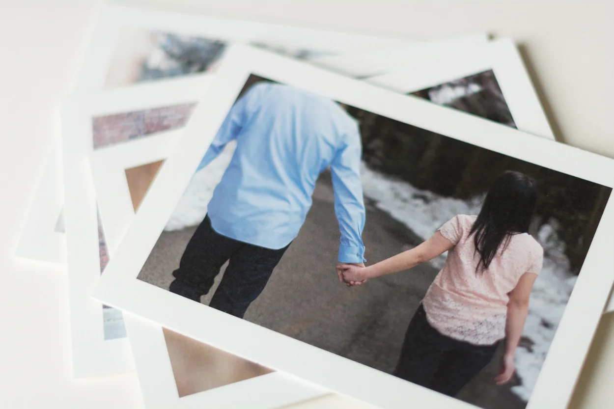 Then I had those photos printed.