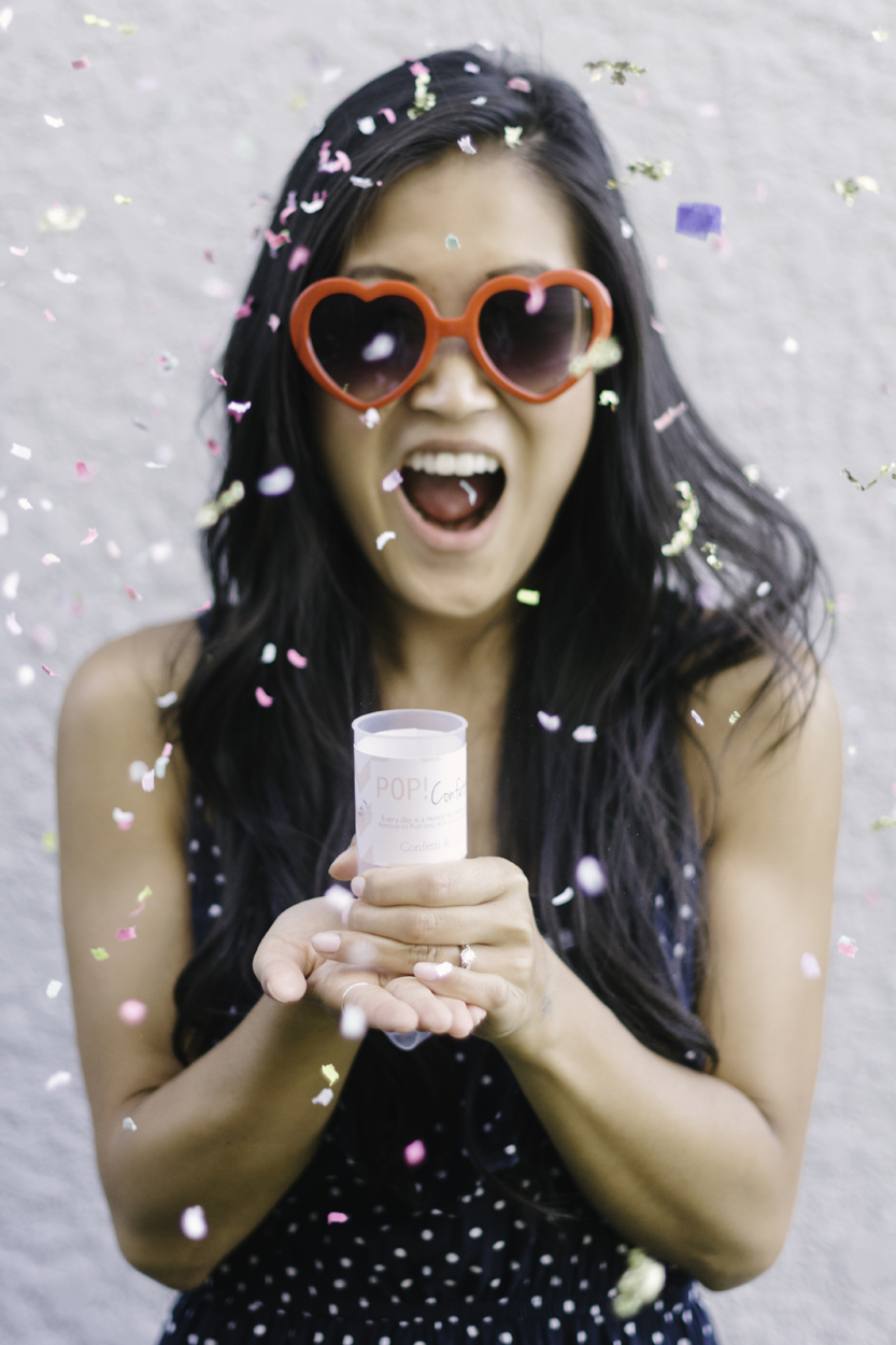 Celebrated Confetti & Co's 10,000 Instagram followers. 