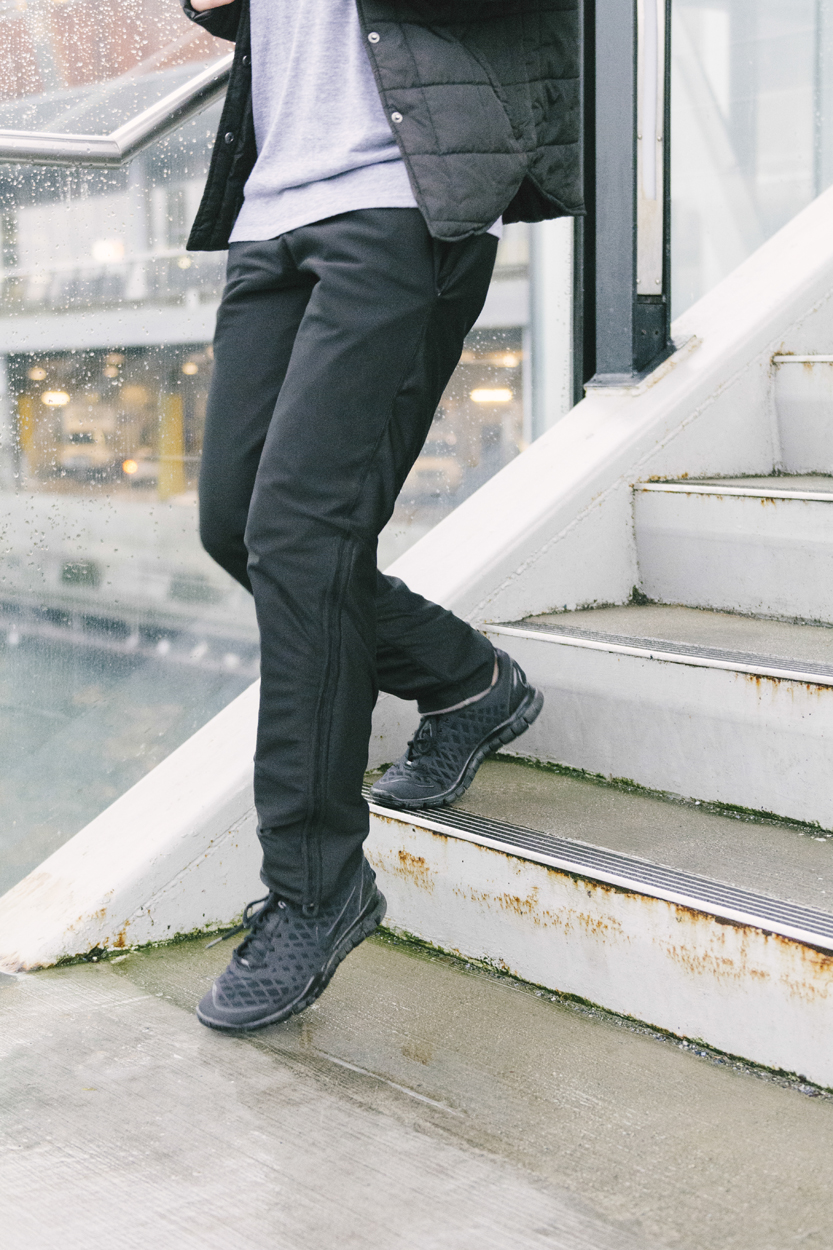 Helped photograph a students grad project. She made these pants with no previous design experience!