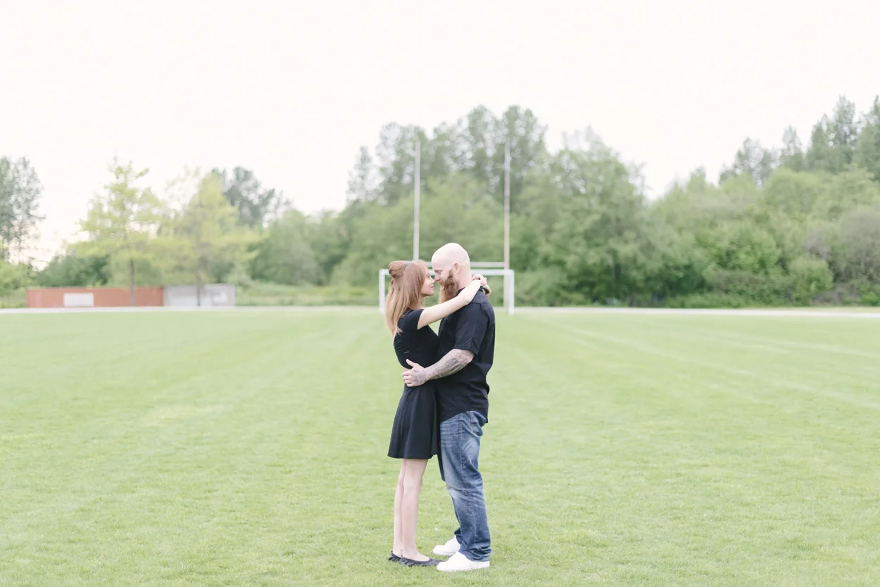 childhood spots engagement - desiree + devin