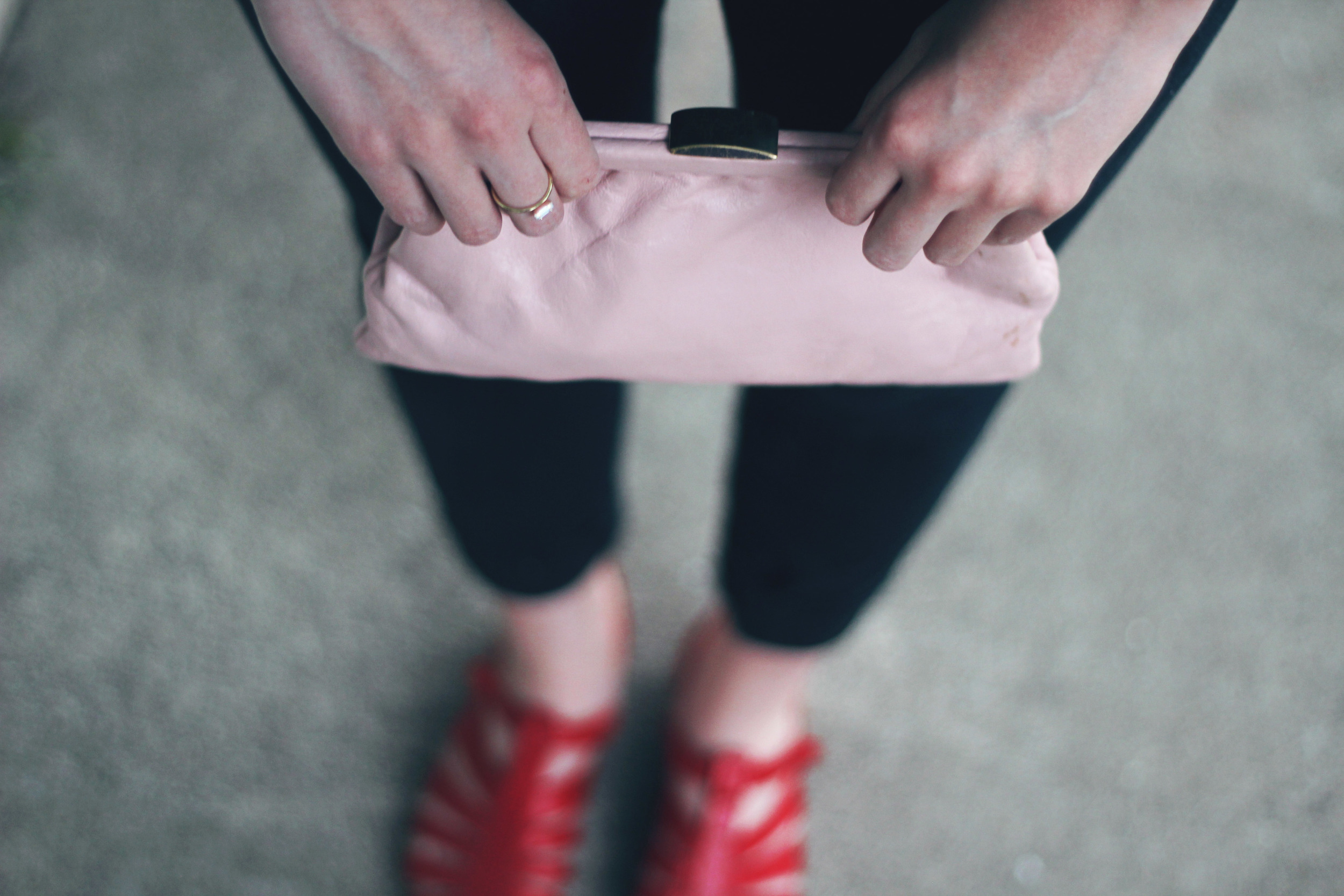 Clutch | Shoes | Ring | Photo by Madison Wathen 