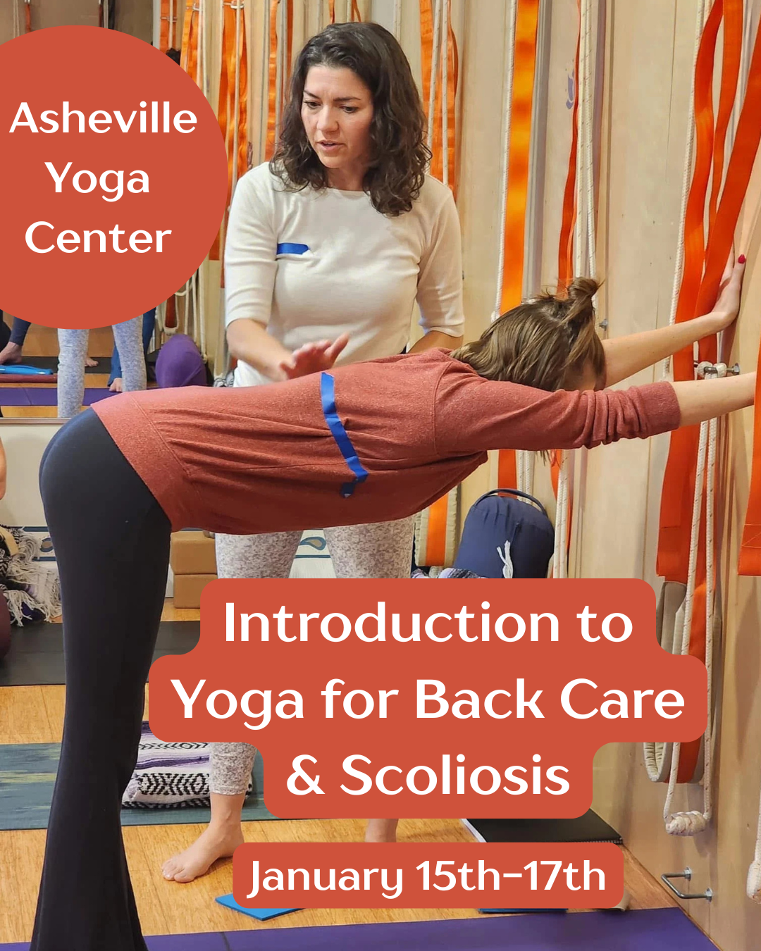 Asheville 3-Day Yoga for Backcare &amp; Scoliosis Immersion