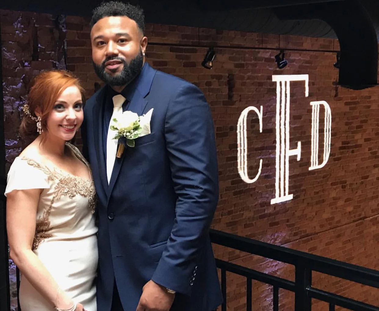 Dana and Chris Fountain hosted their wedding at Row 24.