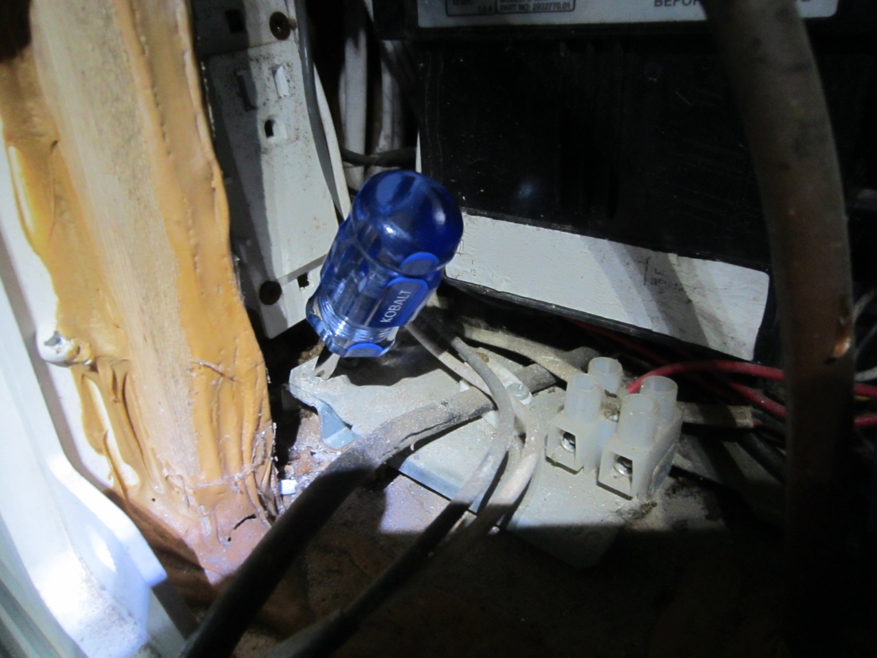 Then it got a bit more difficult even after finding all the screws in the back that needed to be unscrewed.