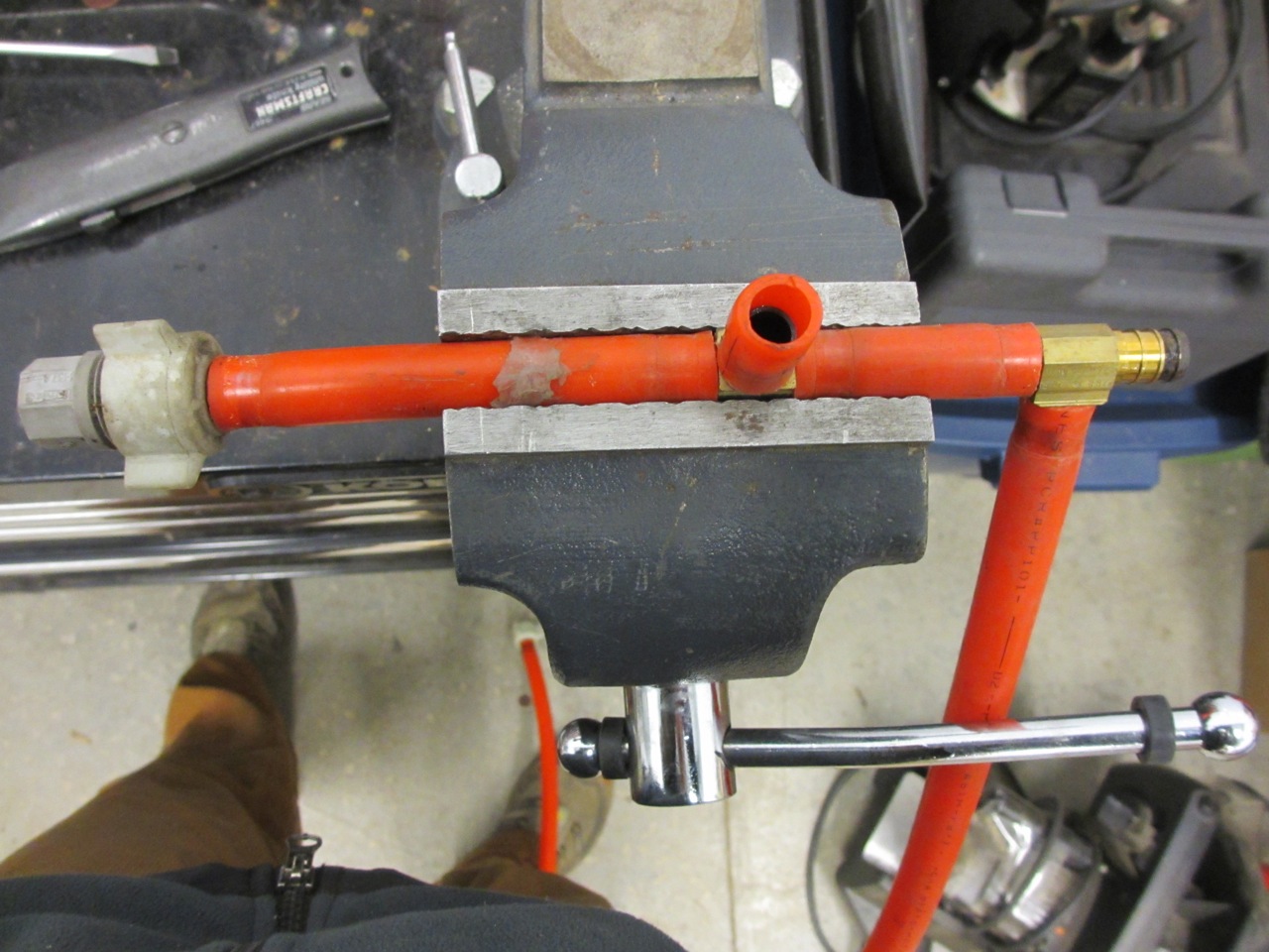 Using the table clamp makes the whole process so much easier!