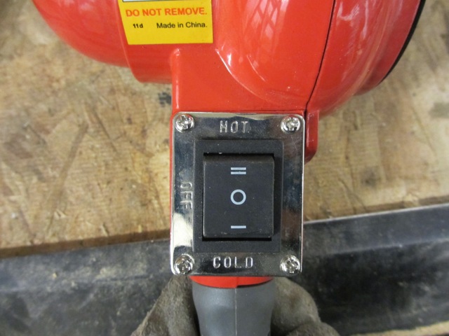  When you use a heat gun make sure you have the button pushed to "Hot" or else you're going to be waiting for a  long  time for the air to get warm. I'm not saying I did this. 