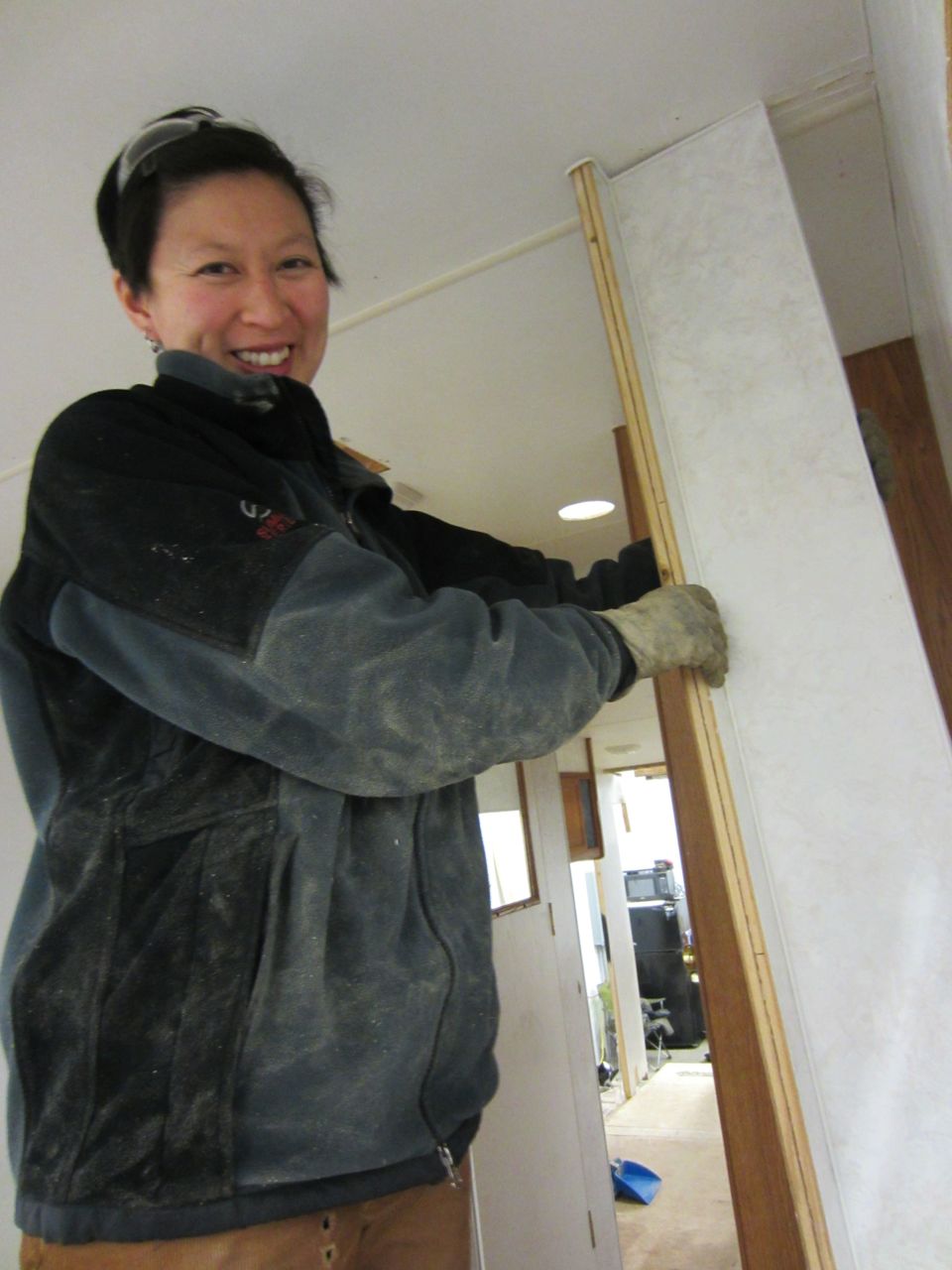 Bye bye wall.