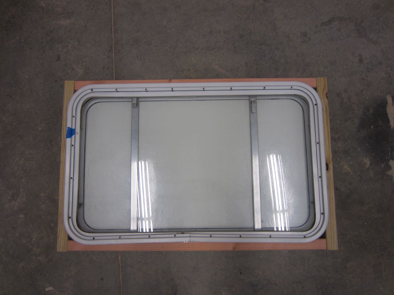 Completed window frame!