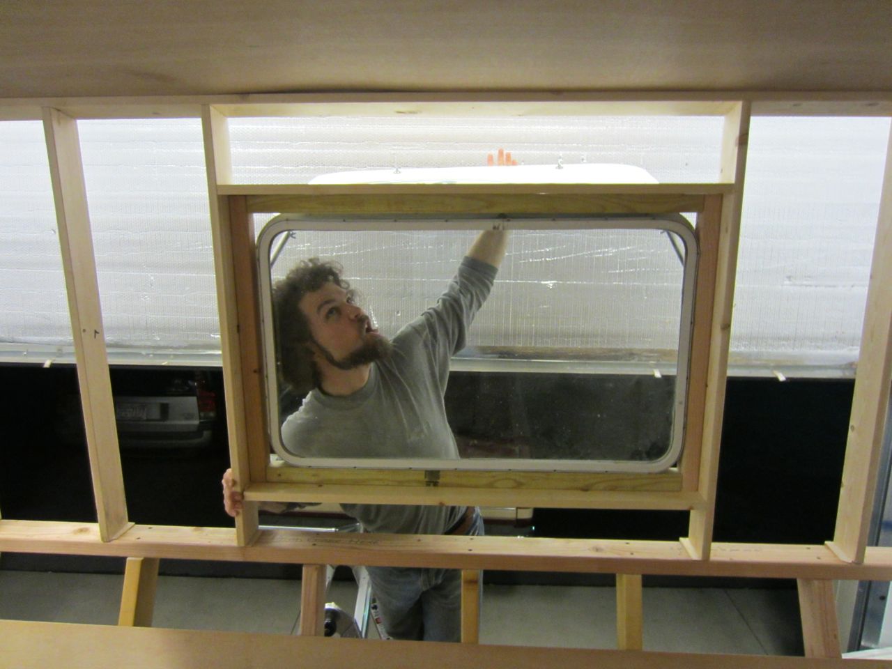 We have a new bedroom window!