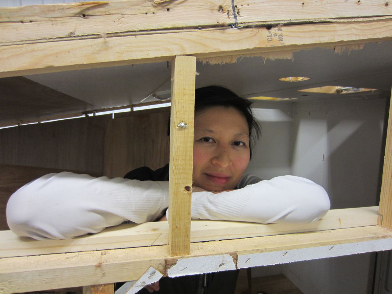 Happy to have the bedroom framing all done!