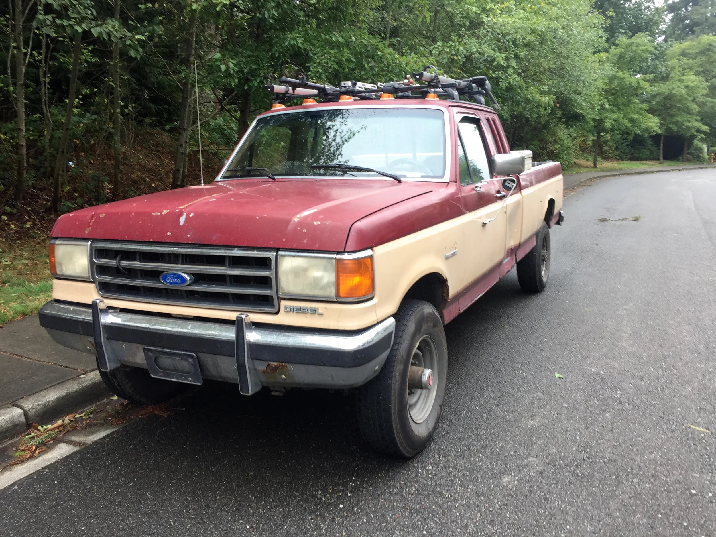 Our 1991 Ford F-250 truck.