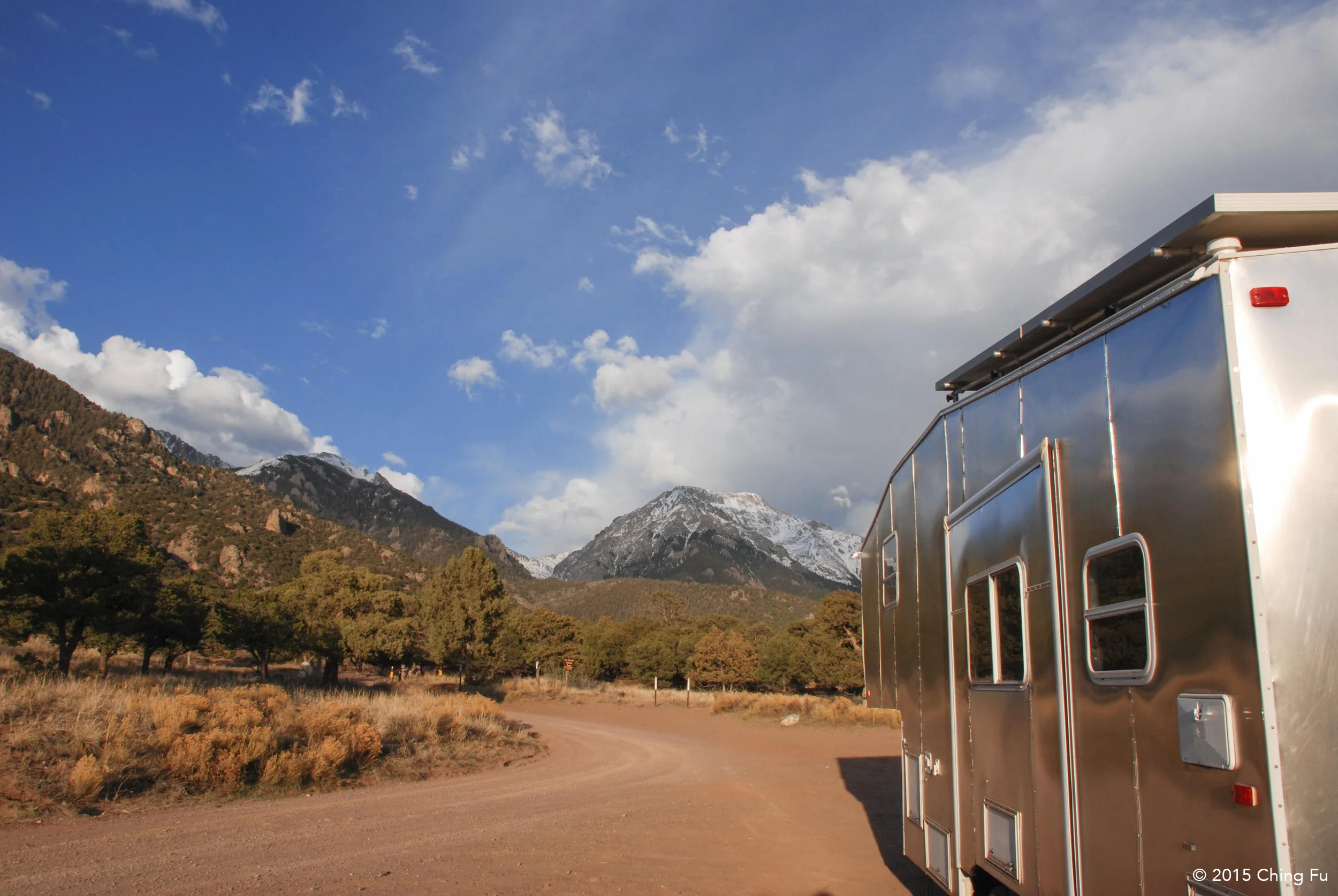Boondocking in Crestone, CO.