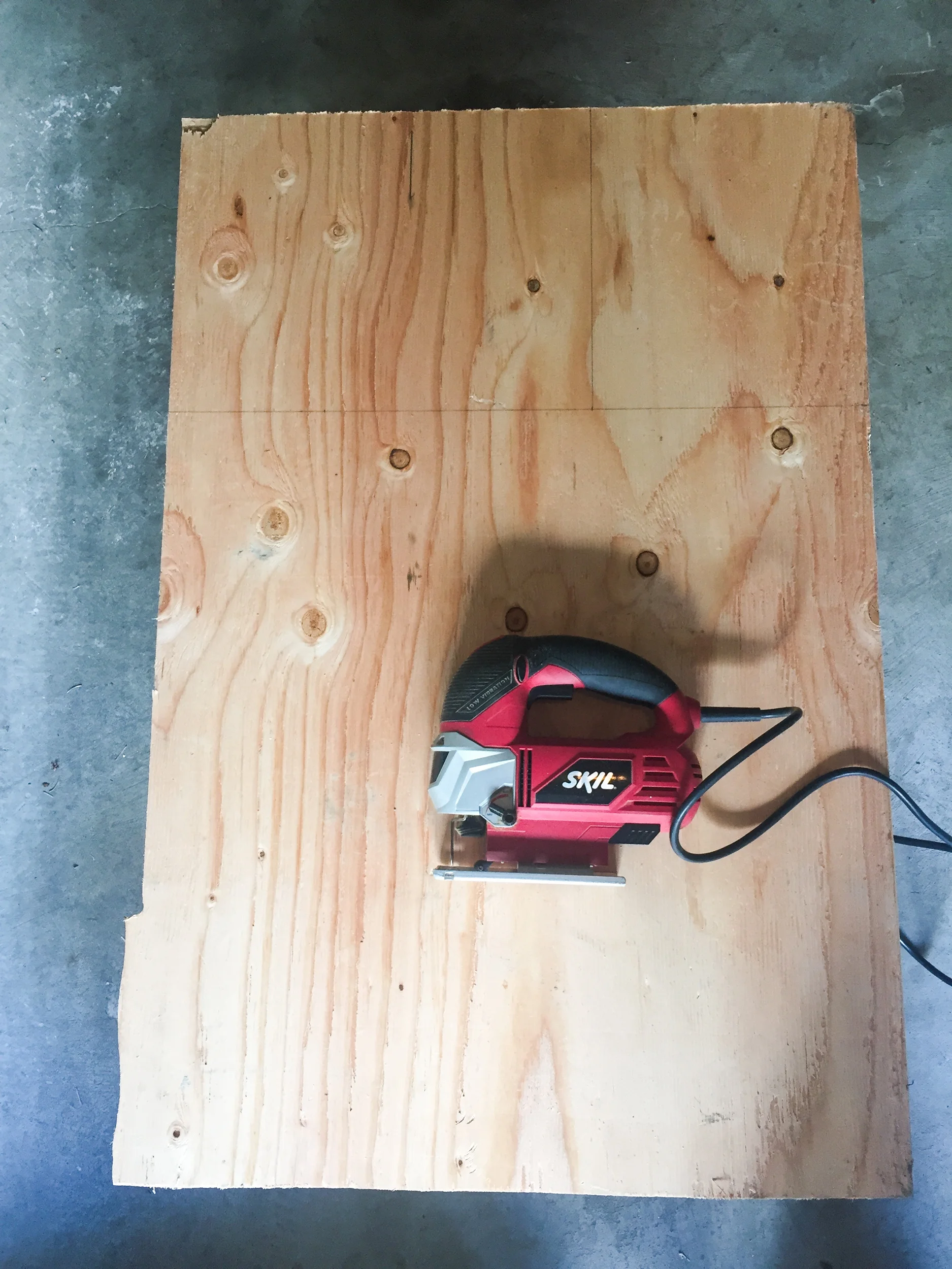 This piece of wood cut would be the actual platform.