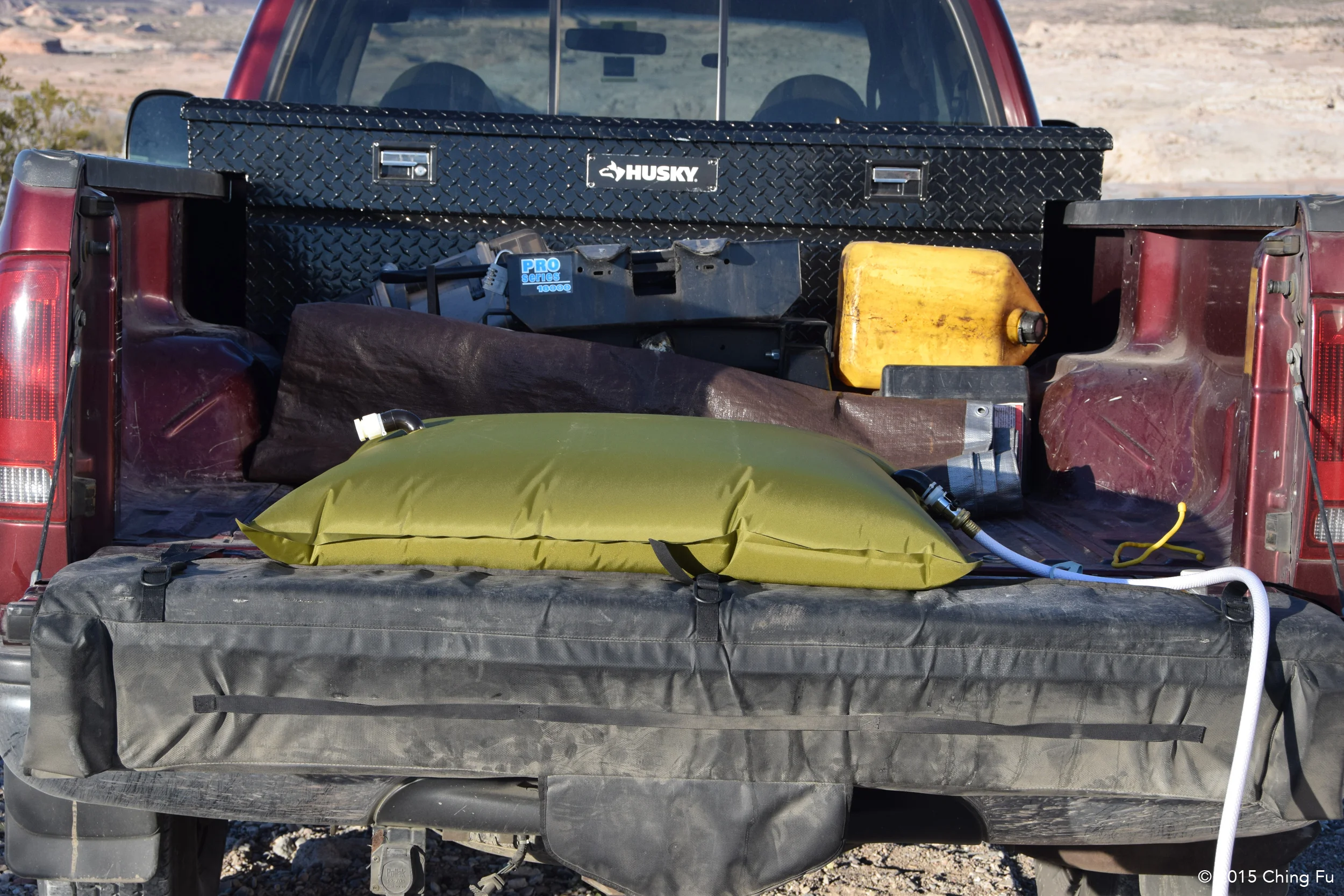 Our 30 gallon water bag.