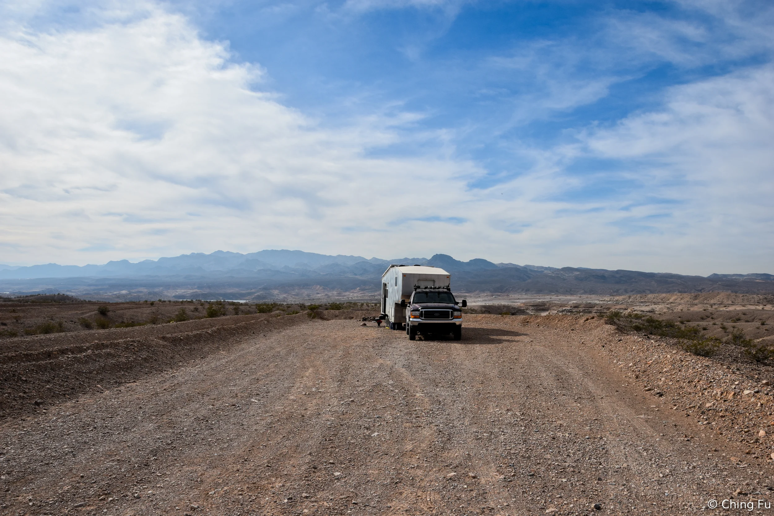 Our very long site at 8 Mile.