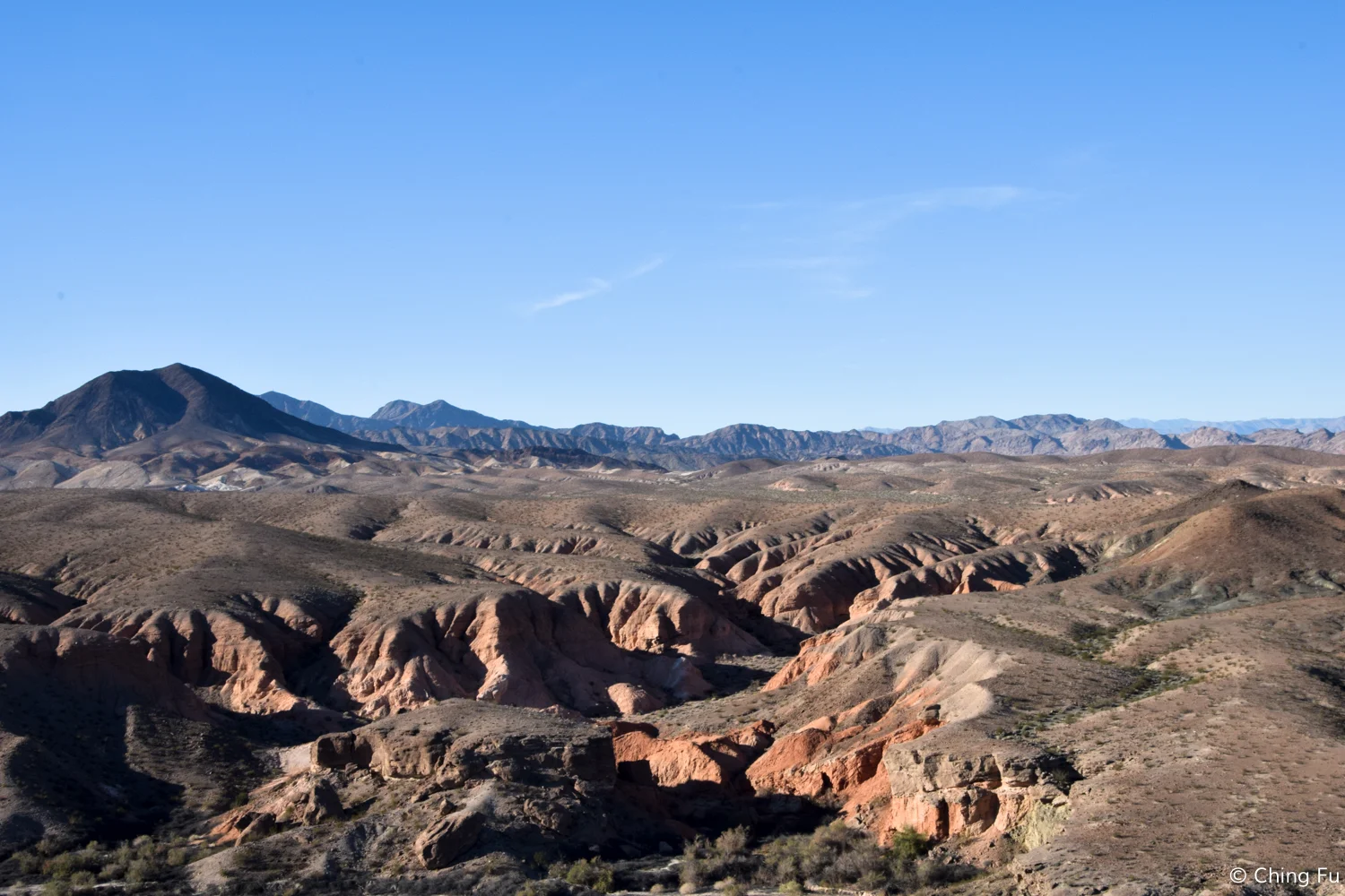 Looking out at Lake Mead National Recreation Area.