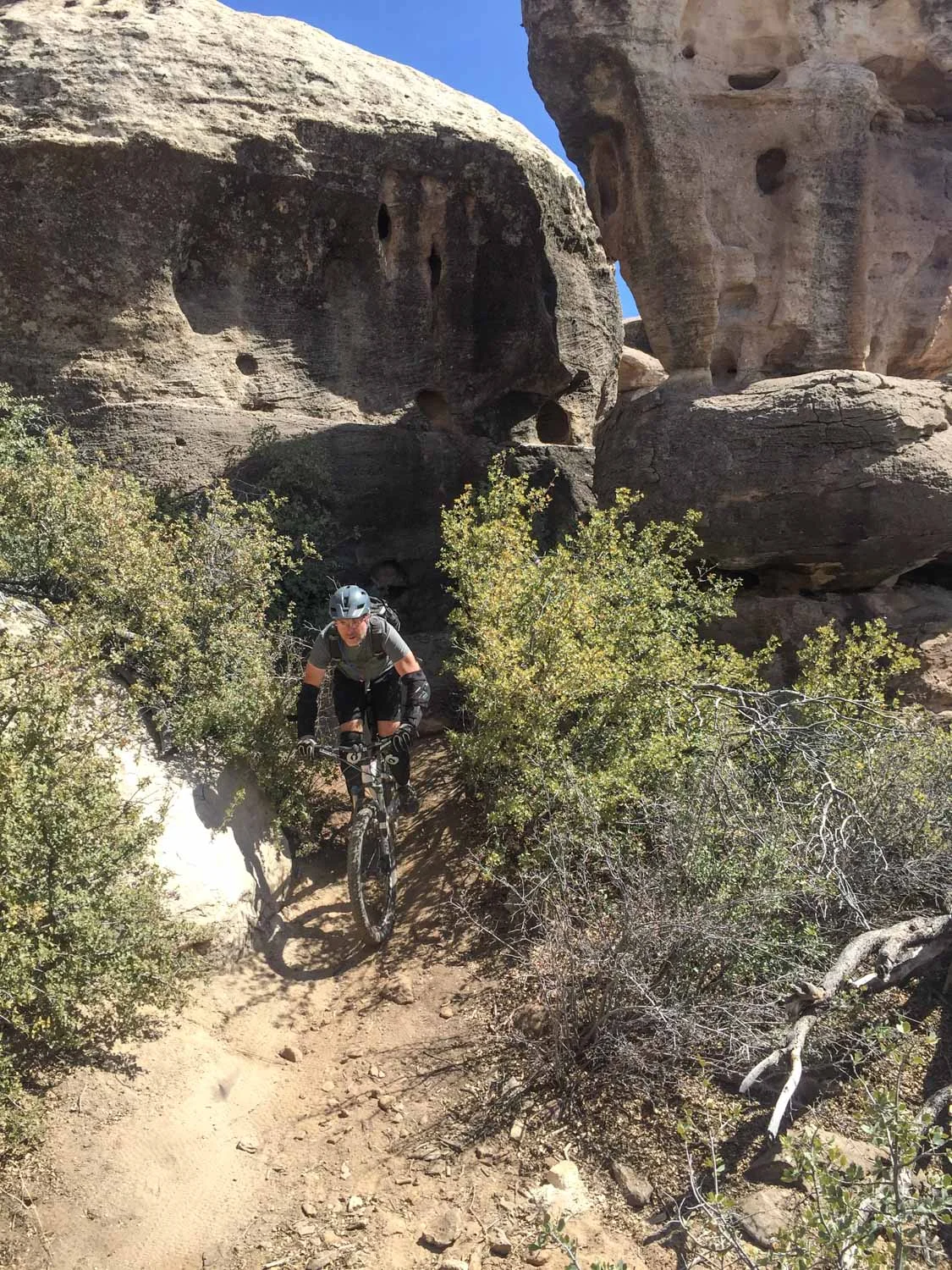 Karl on the Holy Gucamole trail.