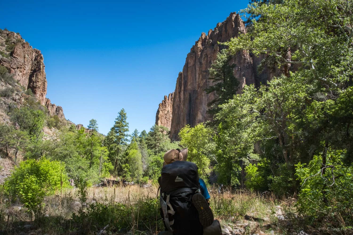 Backpack To Jordan Hot Springs, Gila Wilderness, NM — Live Small Ride