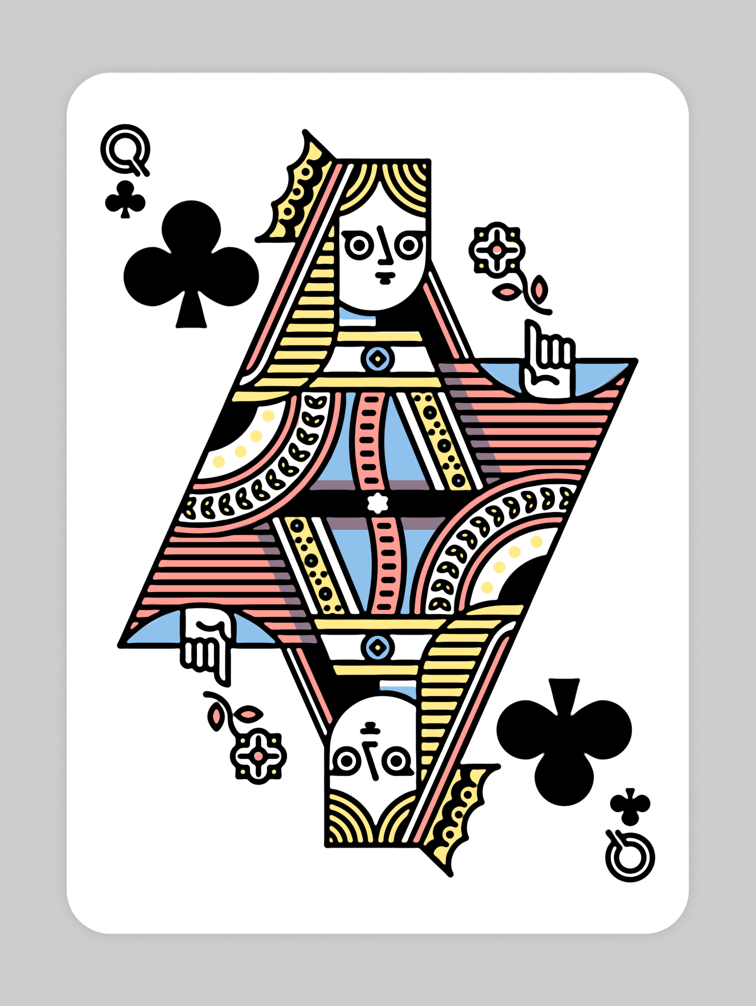 QUEEN OF CLUBS