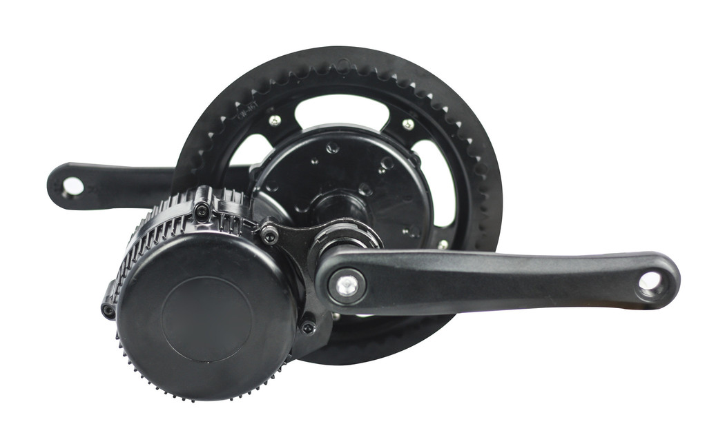 Lectric Cycles Bottom Bracket Mounted Motor and Replacement Chainring