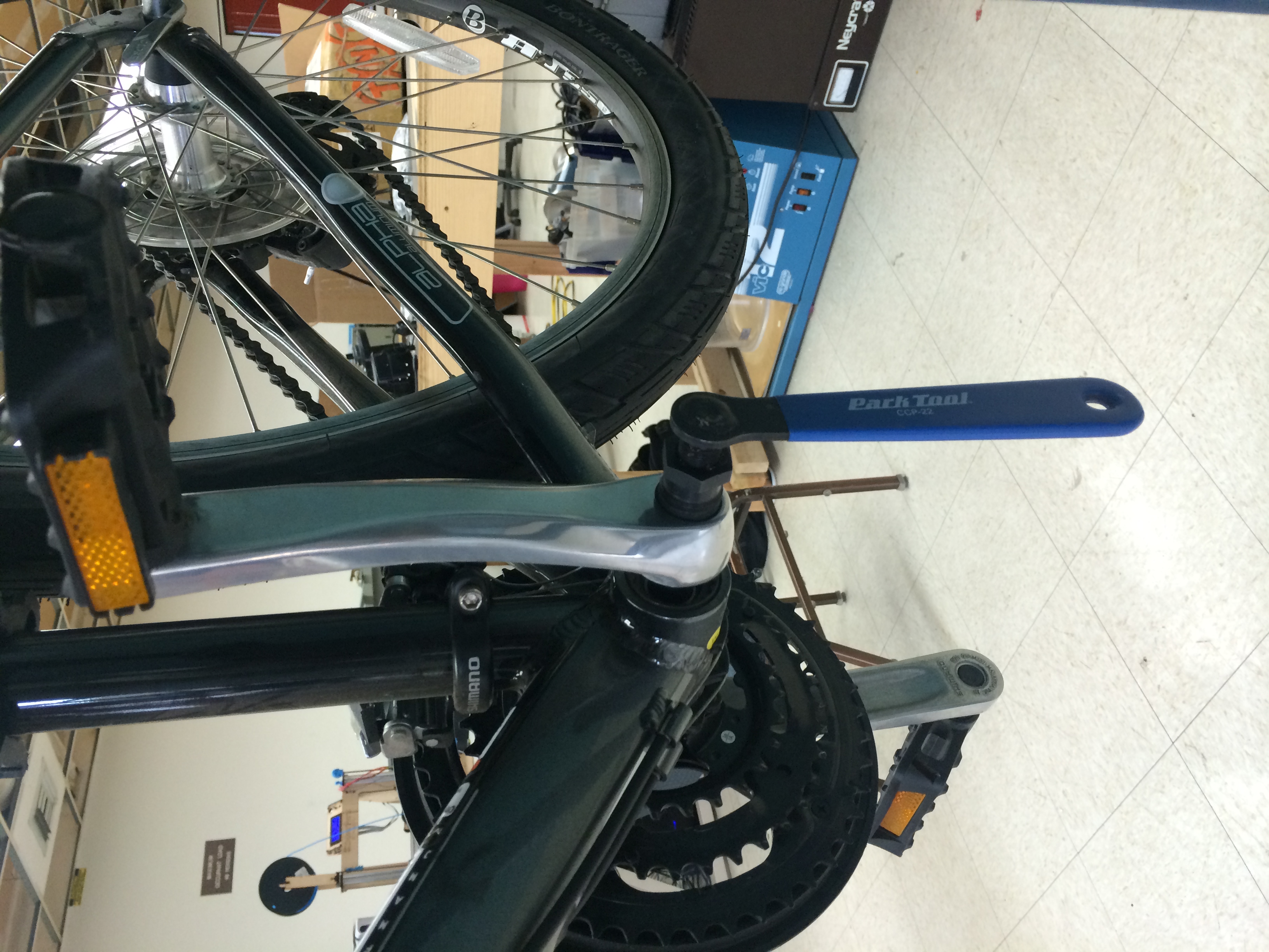 Removing the Crank Arms Part 2