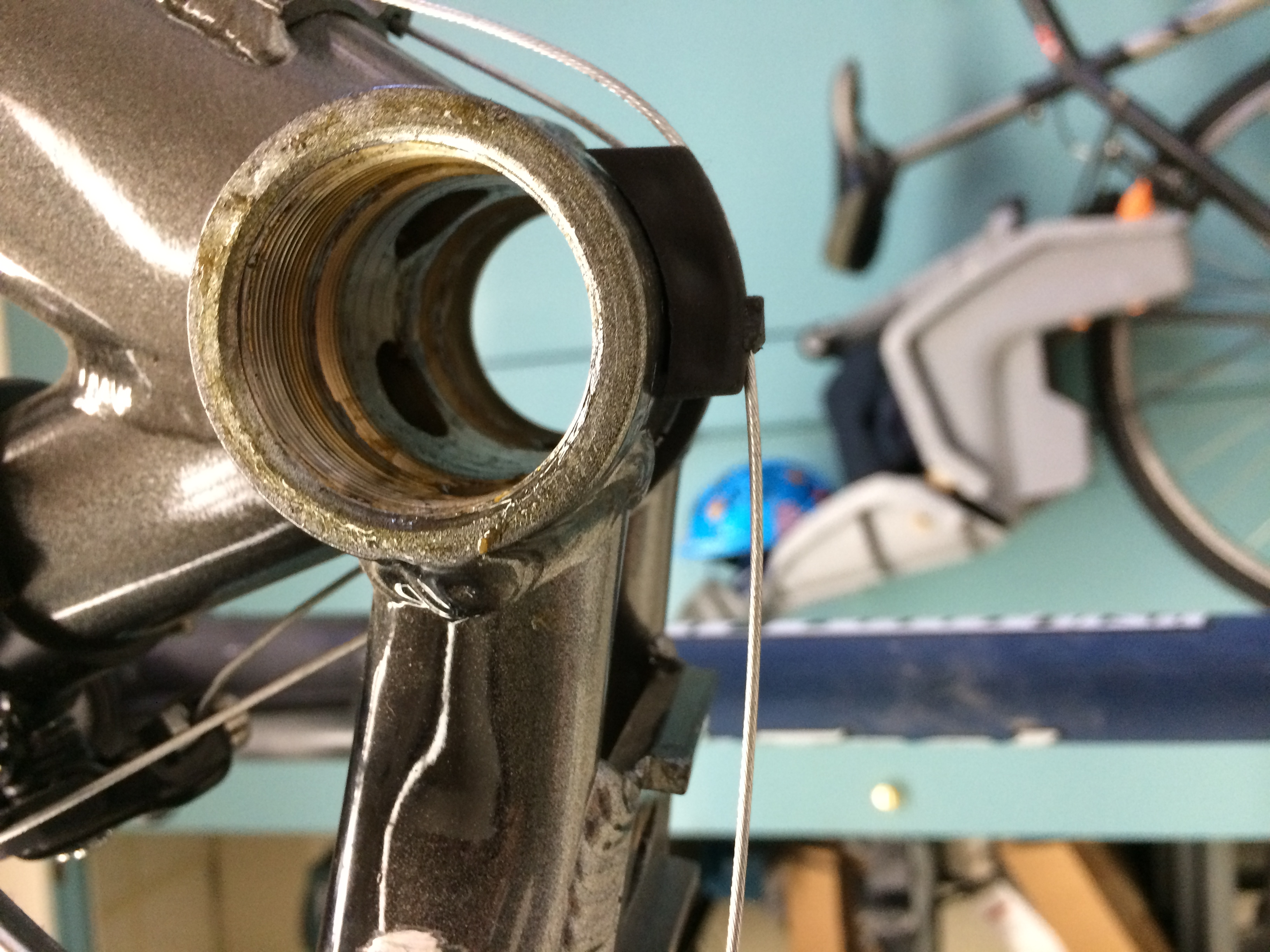 Bottom Bracket Removed