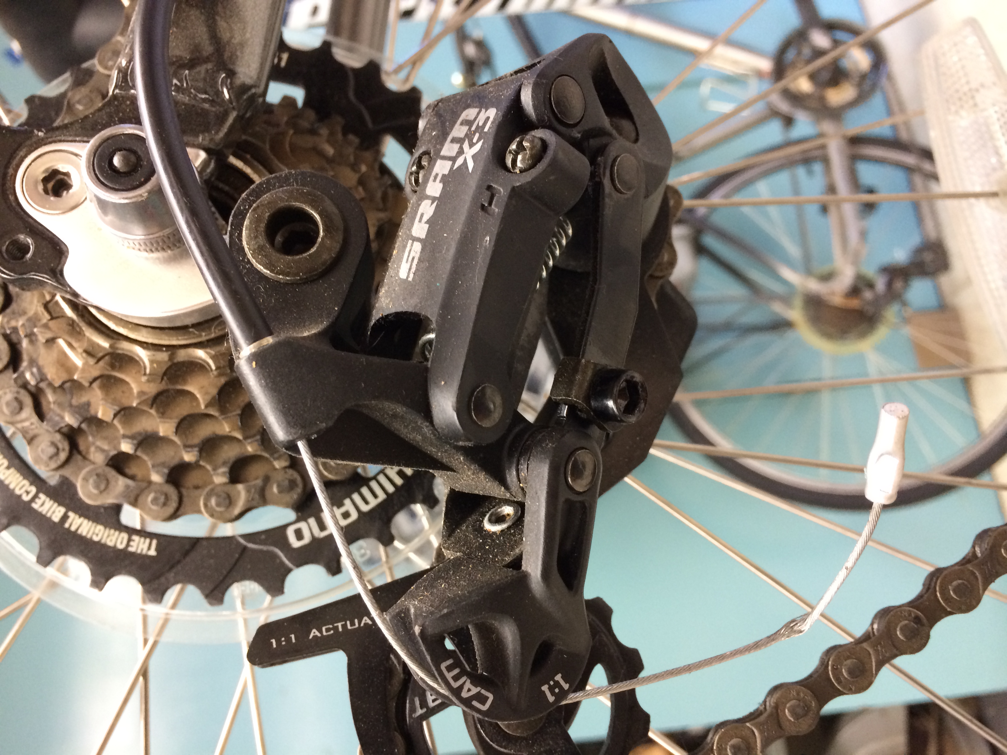 Removing Derailleur Cables