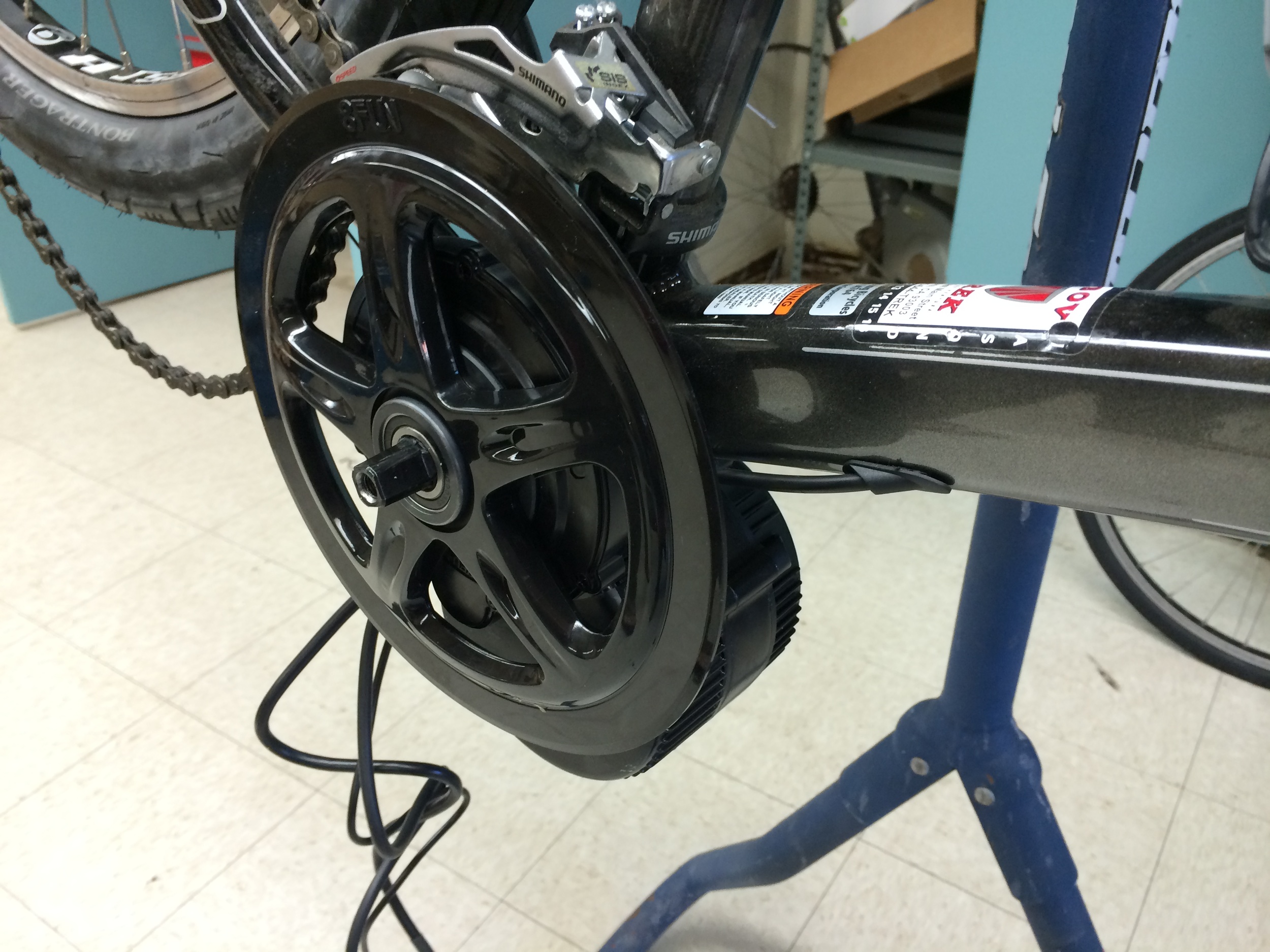 Installing Motor (now that it fits)