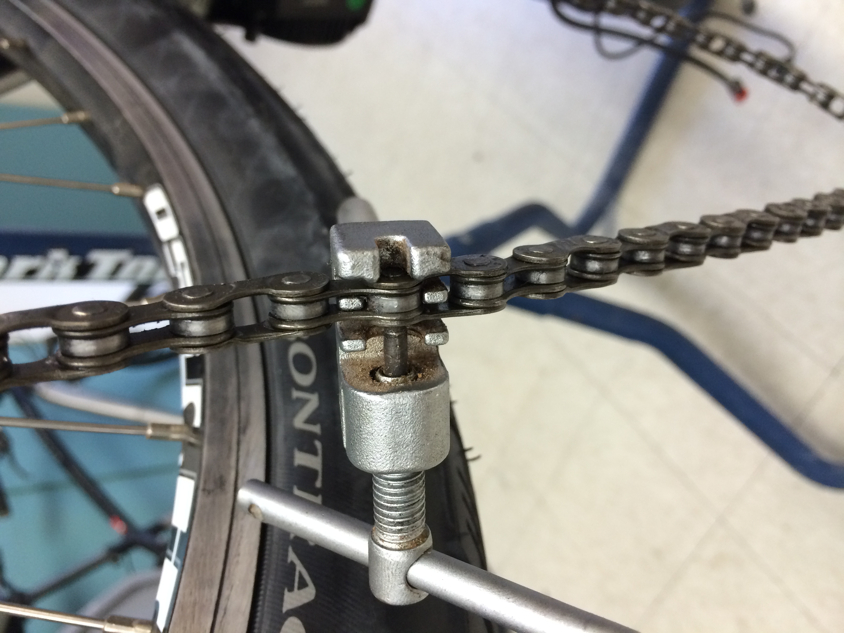 Removing Chain to Remove Front Derailleur
