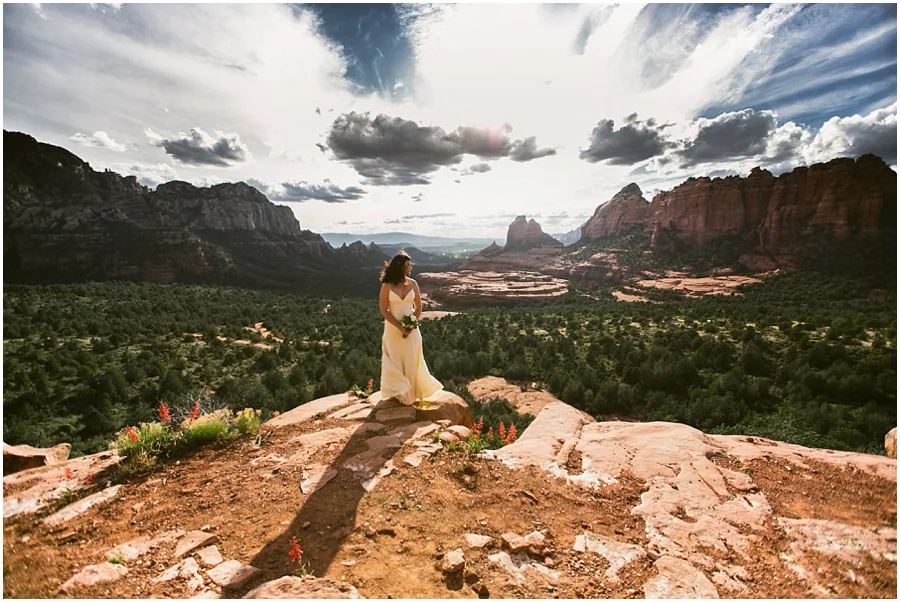 A Wedding On A Cliff // SEDONA WEDDING PHOTOGRAPHER 