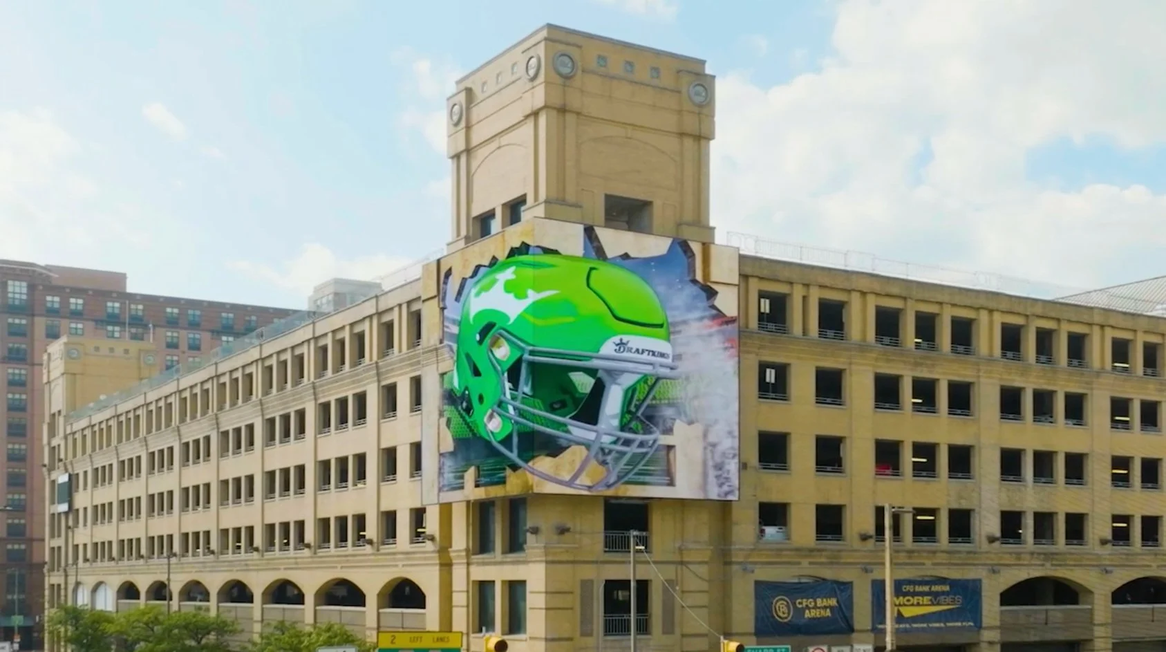 DraftKings 3D Billboard
