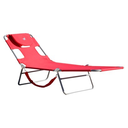 Ostrich Chaise Lounge - Red-$62.00