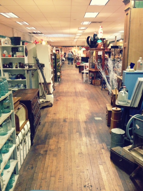 Aisles upon aisles, just to give you an idea.