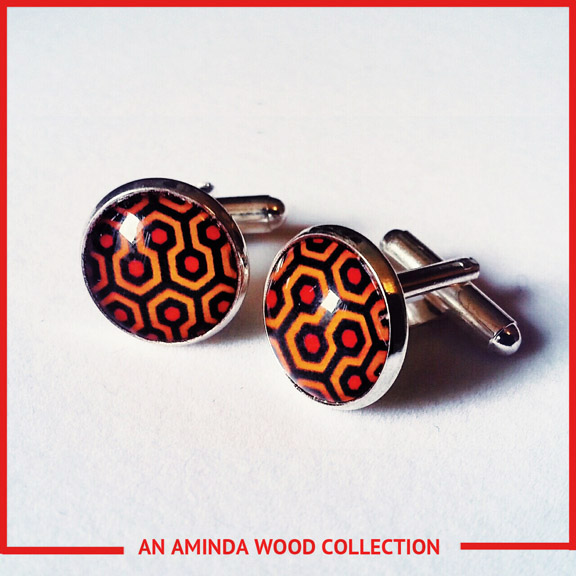 Overlook Hotel Carpet Cufflinks