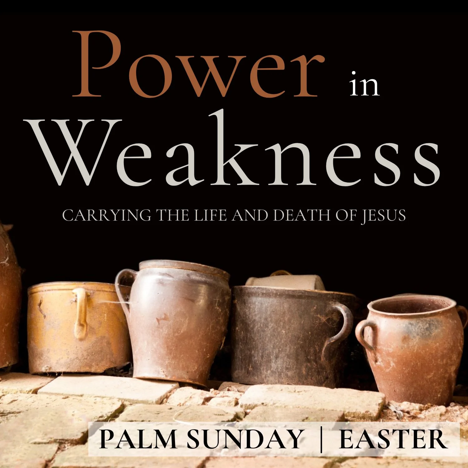 Palm Sunday and Easter Sunday | March 29th and April 5th | 4:00pm