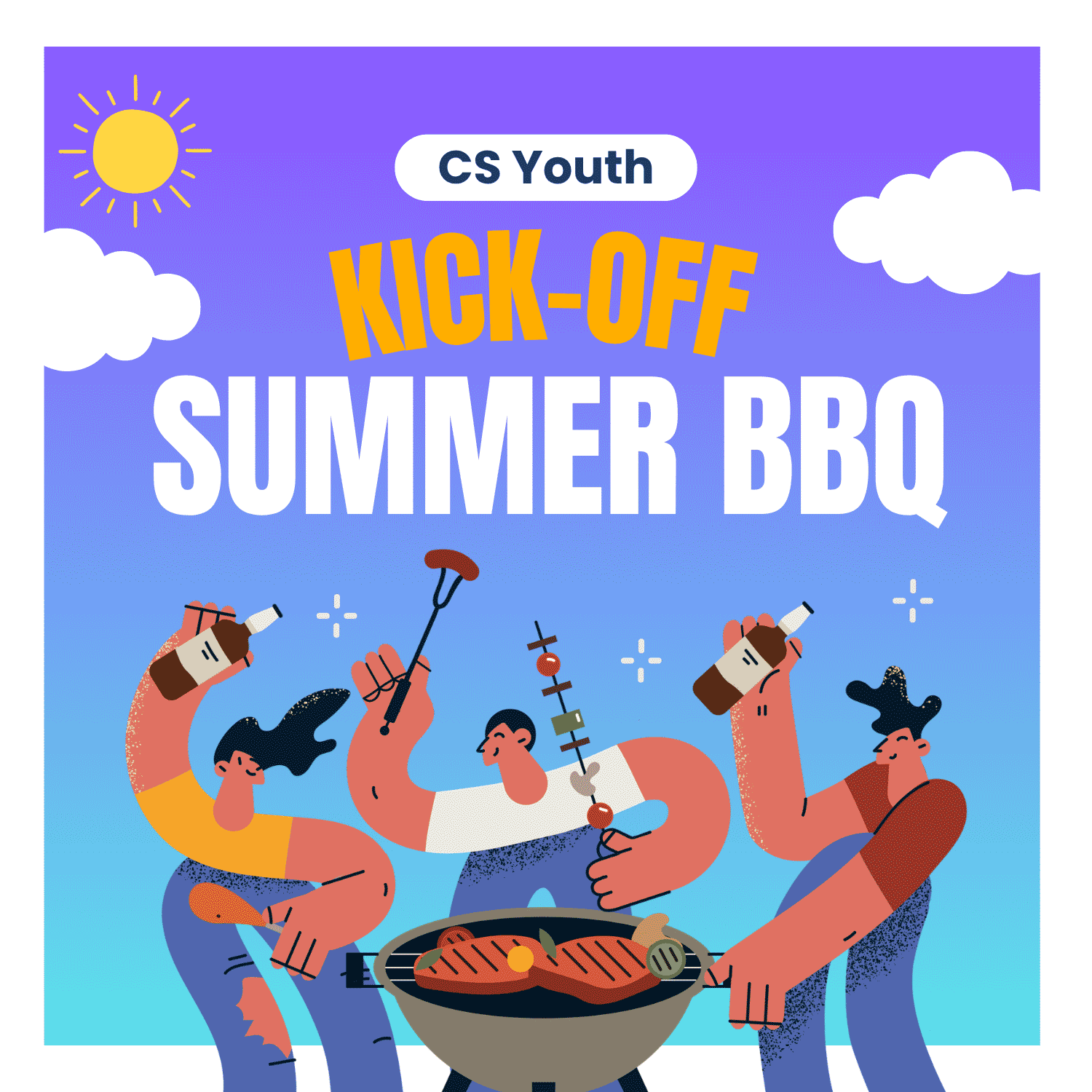 CS Youth | Kick-Off Summer BBQ | Saturday, May 30th | 6:00pm