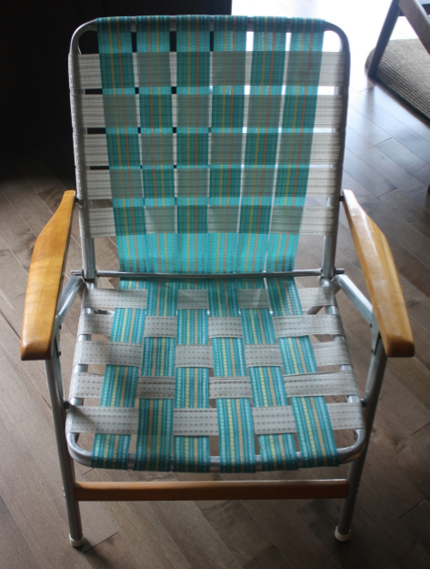 Here is the Telescope aluminum chair from Ebay that I bought for $44