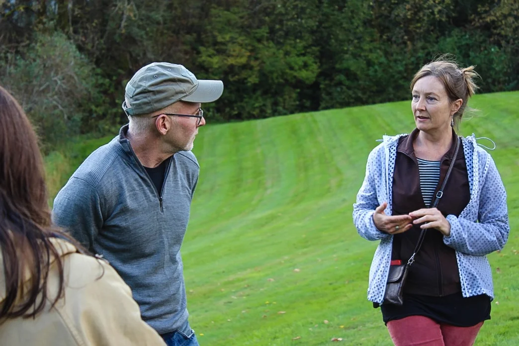 Kate Bryant introduced Randy Gragg to the group.