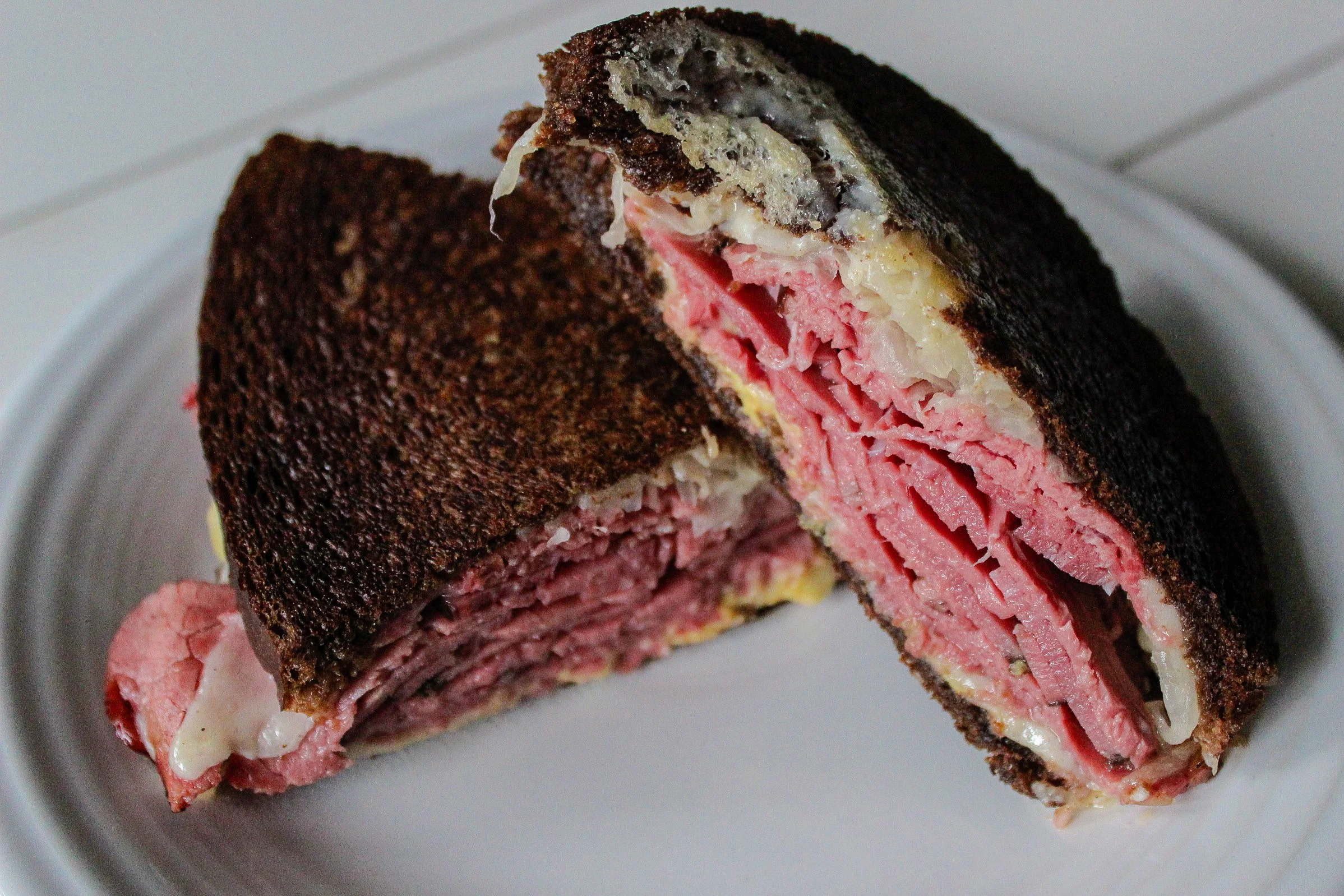 Reuben Panini Sandwich