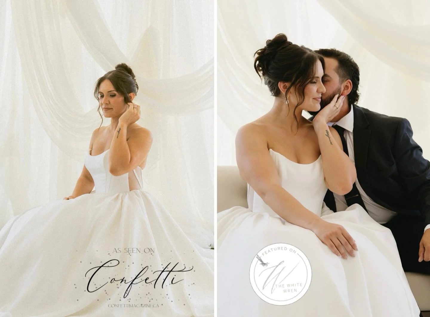 It&rsquo;s truly an honour to be featured as a luxury makeup artist in The White Wren and Confetti Magazine&mdash;two beautiful wedding publications that celebrate timeless, elevated love stories. 

Being part of this thoughtfully curated project alo